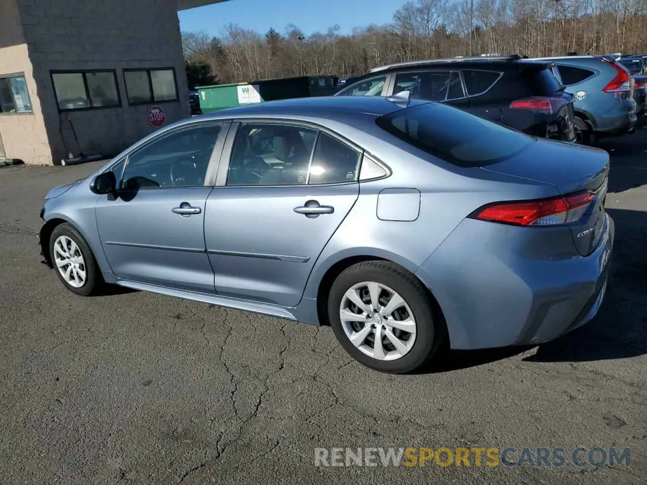 2 Photograph of a damaged car JTDEPMAE3MJ185521 TOYOTA COROLLA 2021