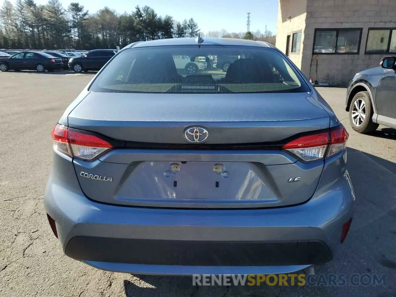 6 Photograph of a damaged car JTDEPMAE3MJ185521 TOYOTA COROLLA 2021