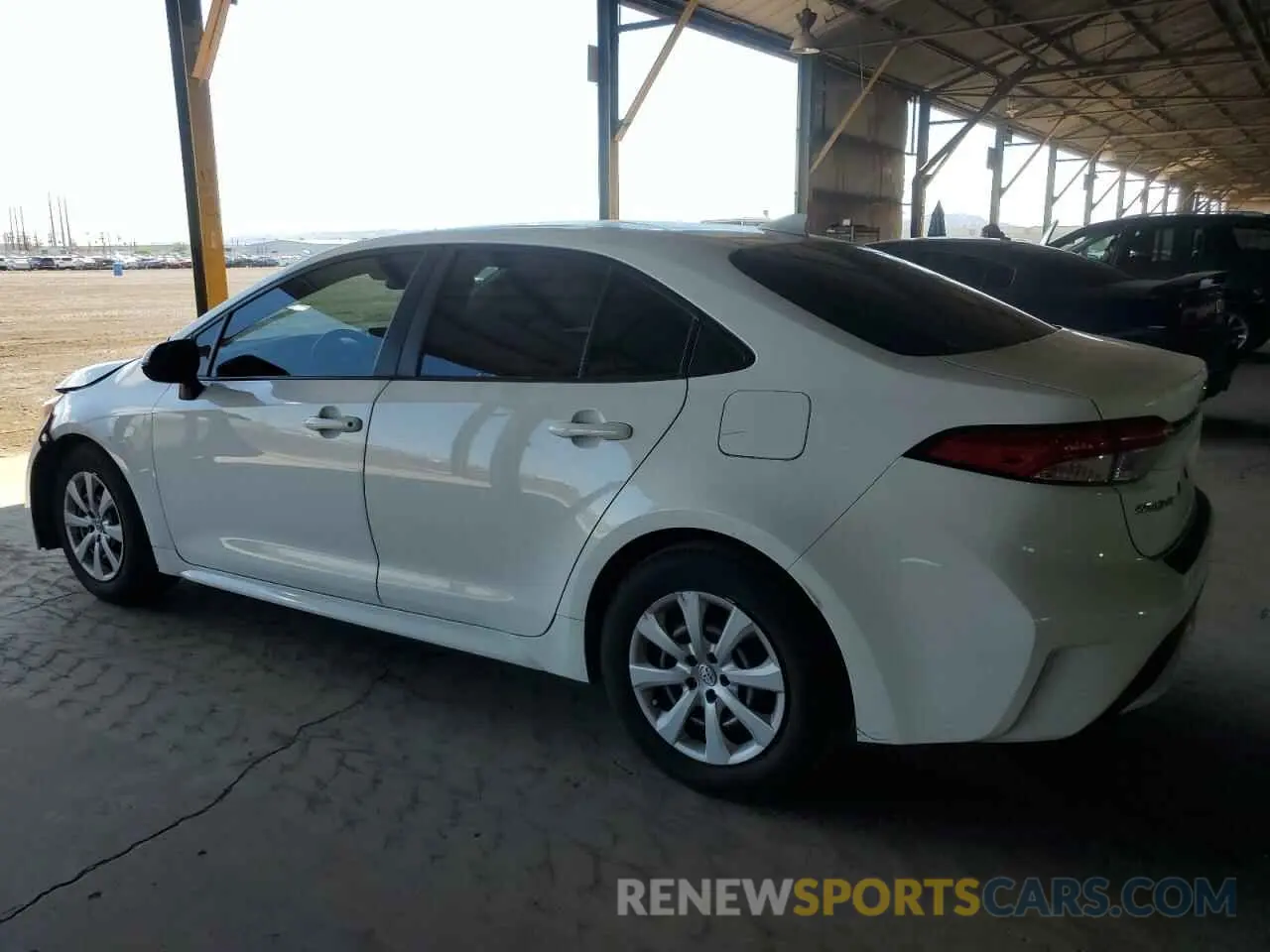 2 Photograph of a damaged car JTDEPMAE3MJ186541 TOYOTA COROLLA 2021