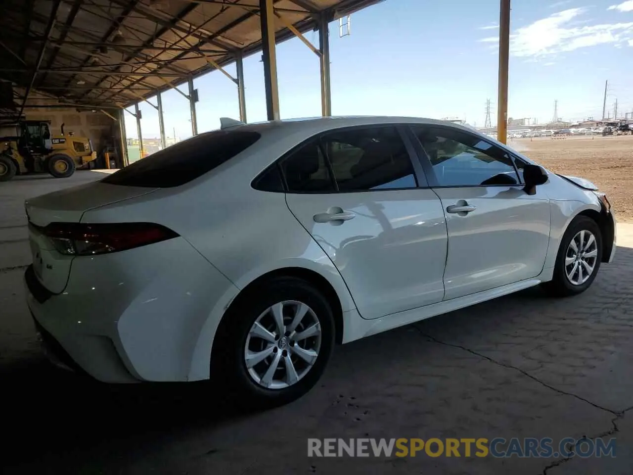 3 Photograph of a damaged car JTDEPMAE3MJ186541 TOYOTA COROLLA 2021