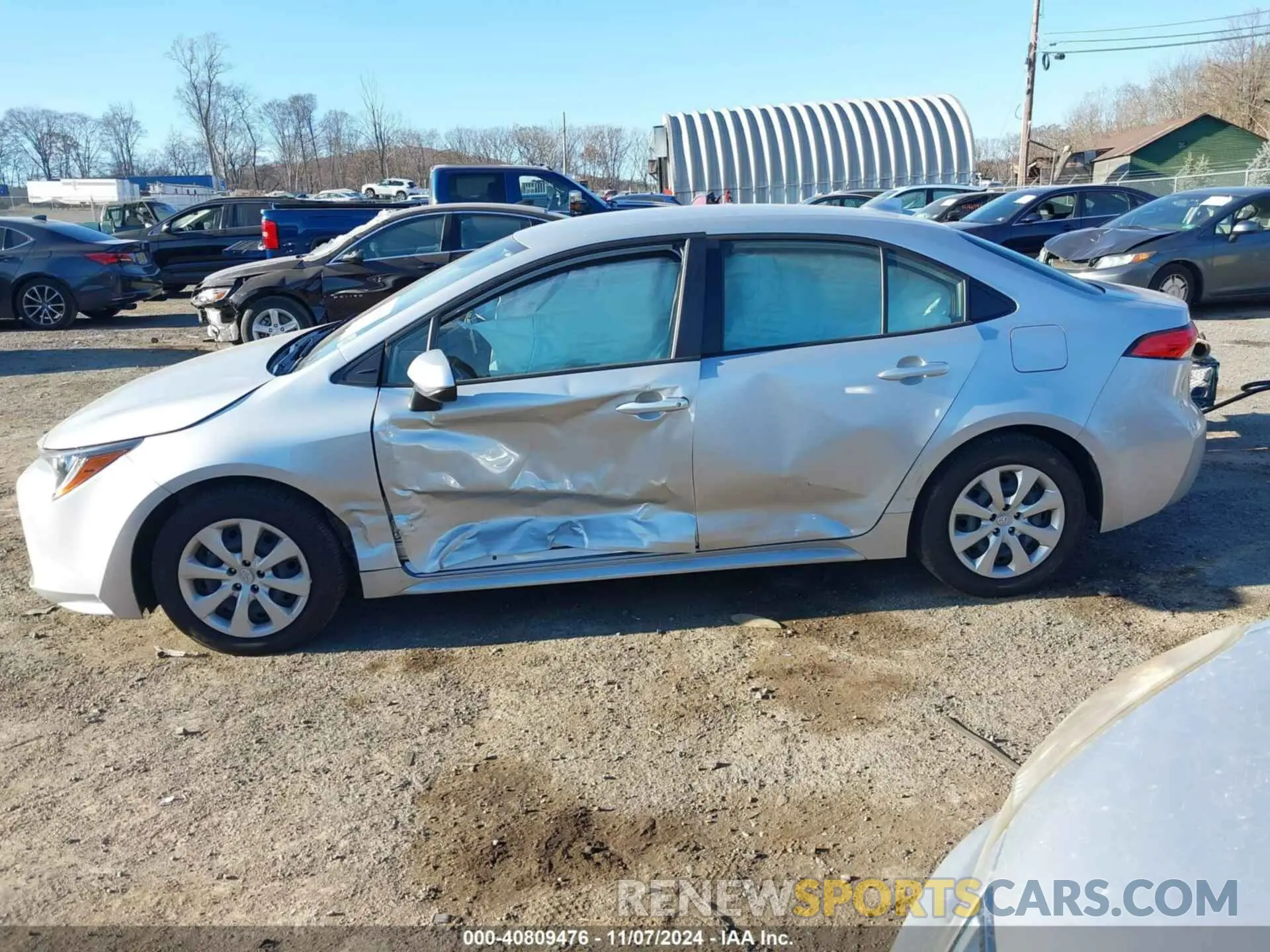 14 Photograph of a damaged car JTDEPMAE3MJ186975 TOYOTA COROLLA 2021