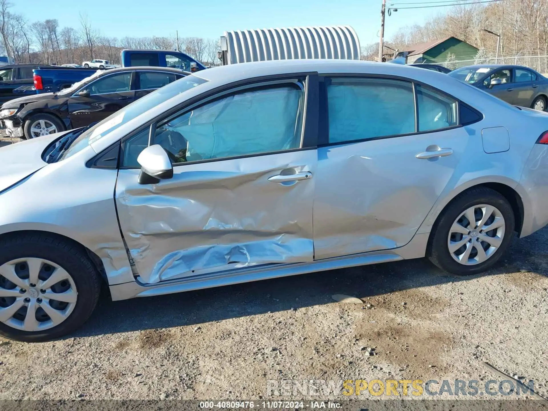 6 Photograph of a damaged car JTDEPMAE3MJ186975 TOYOTA COROLLA 2021