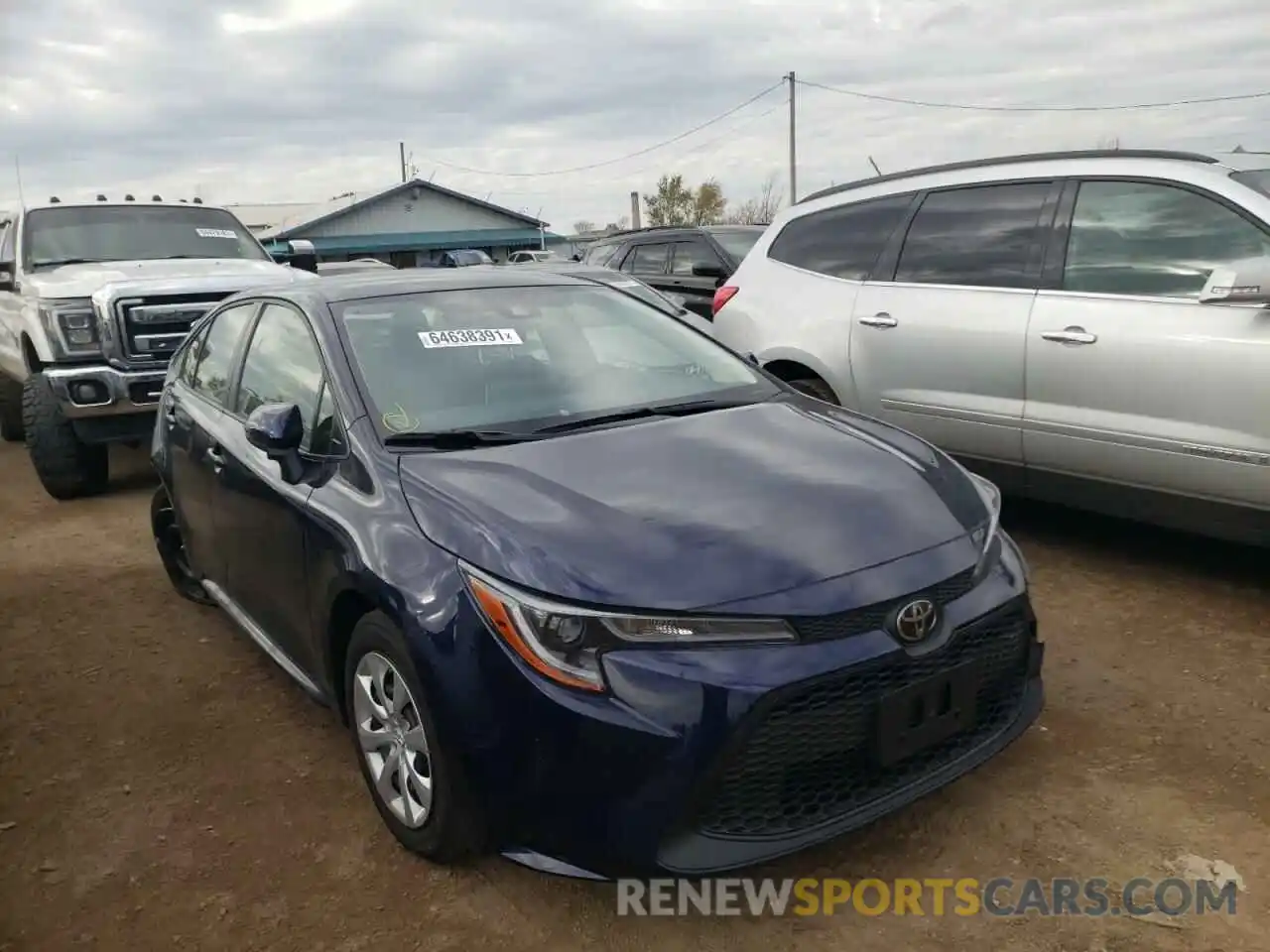 1 Photograph of a damaged car JTDEPMAE3MJ188290 TOYOTA COROLLA 2021