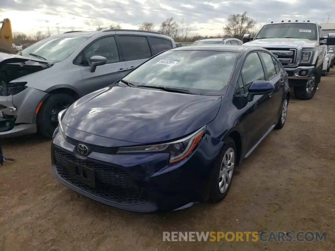 2 Photograph of a damaged car JTDEPMAE3MJ188290 TOYOTA COROLLA 2021