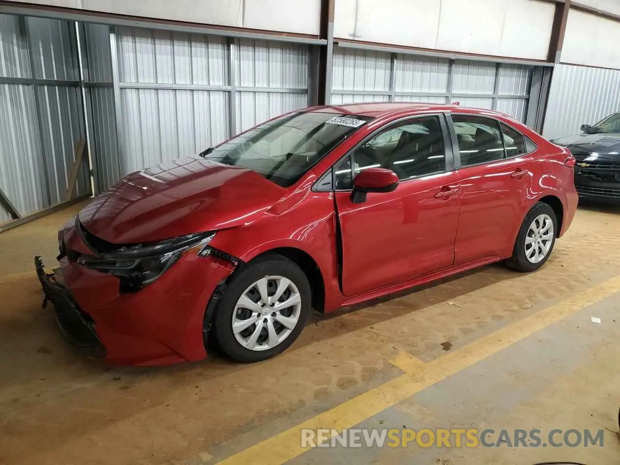 1 Photograph of a damaged car JTDEPMAE3MJ189682 TOYOTA COROLLA 2021
