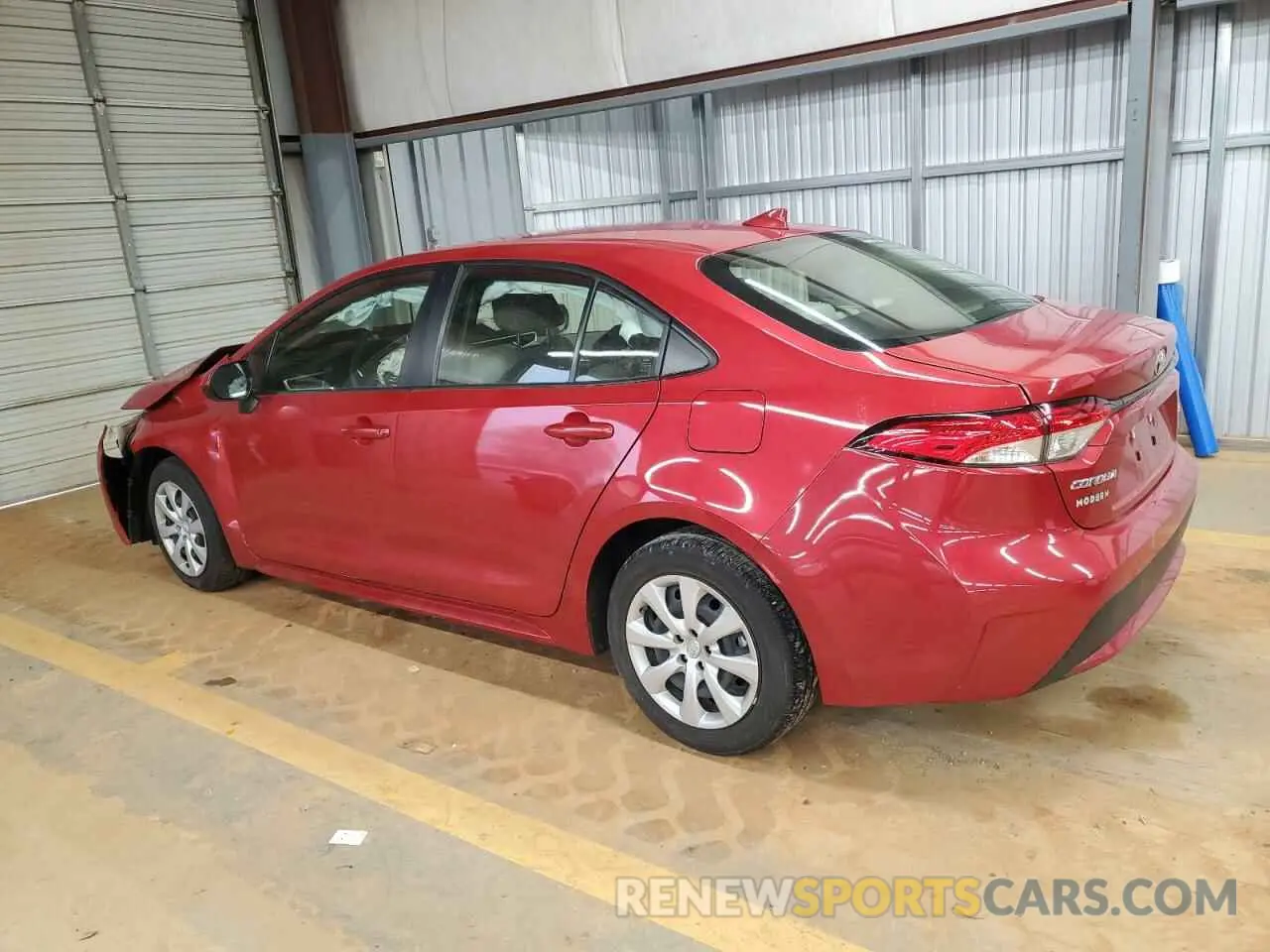 2 Photograph of a damaged car JTDEPMAE3MJ189682 TOYOTA COROLLA 2021