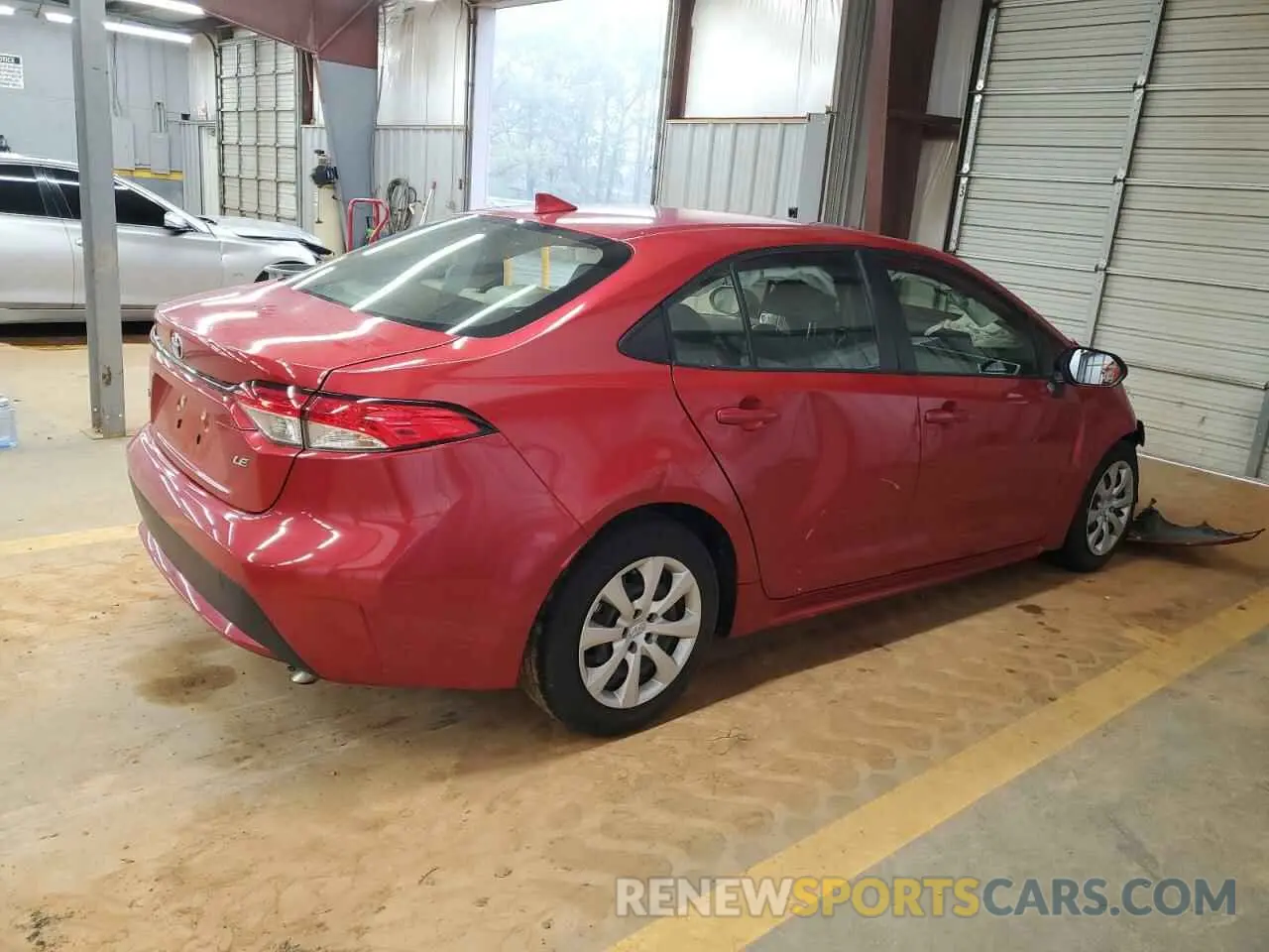 3 Photograph of a damaged car JTDEPMAE3MJ189682 TOYOTA COROLLA 2021