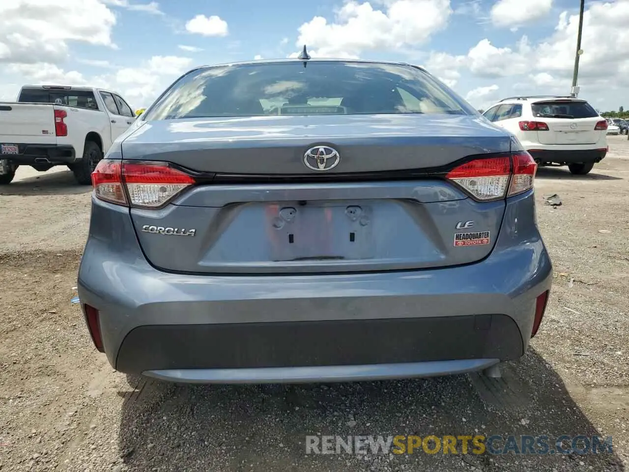 6 Photograph of a damaged car JTDEPMAE3MJ189987 TOYOTA COROLLA 2021