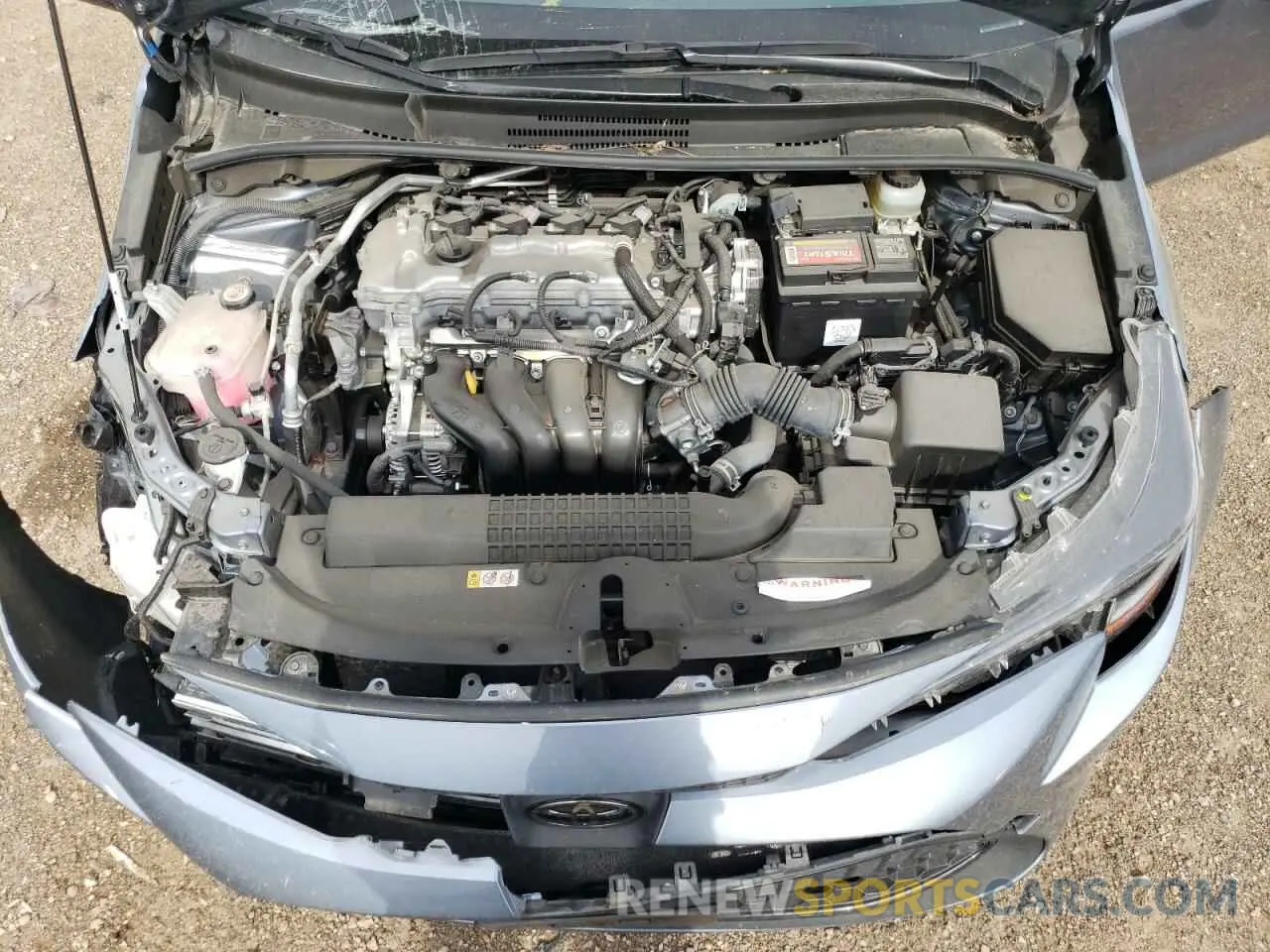 11 Photograph of a damaged car JTDEPMAE4MJ117731 TOYOTA COROLLA 2021