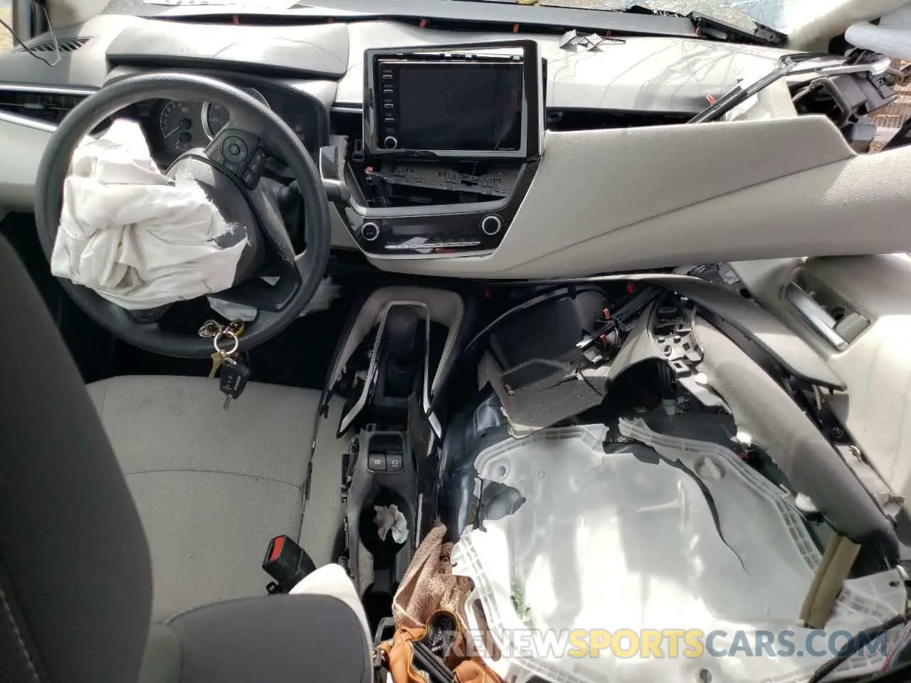 8 Photograph of a damaged car JTDEPMAE4MJ117731 TOYOTA COROLLA 2021