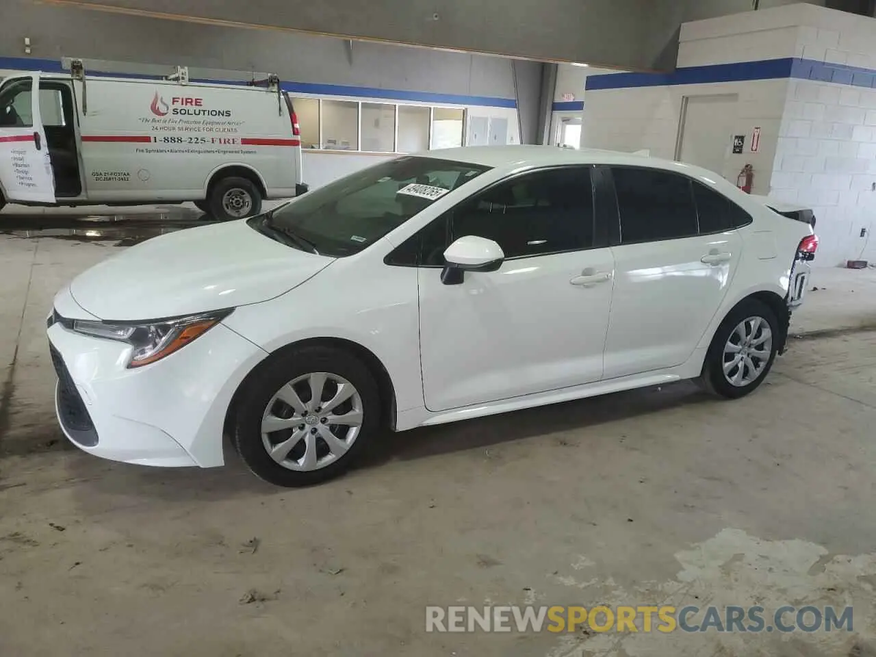 1 Photograph of a damaged car JTDEPMAE4MJ119138 TOYOTA COROLLA 2021
