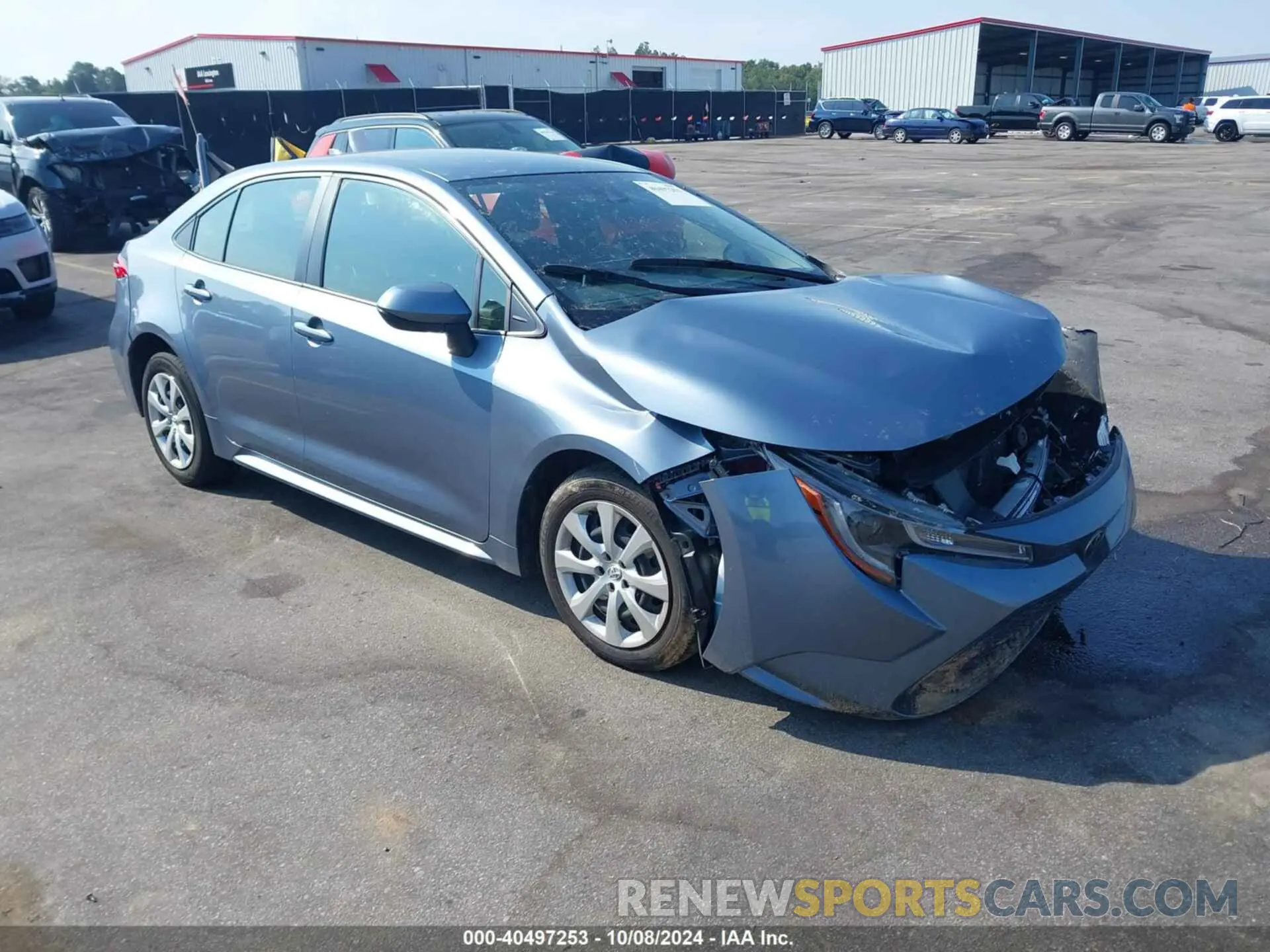 1 Photograph of a damaged car JTDEPMAE4MJ121455 TOYOTA COROLLA 2021
