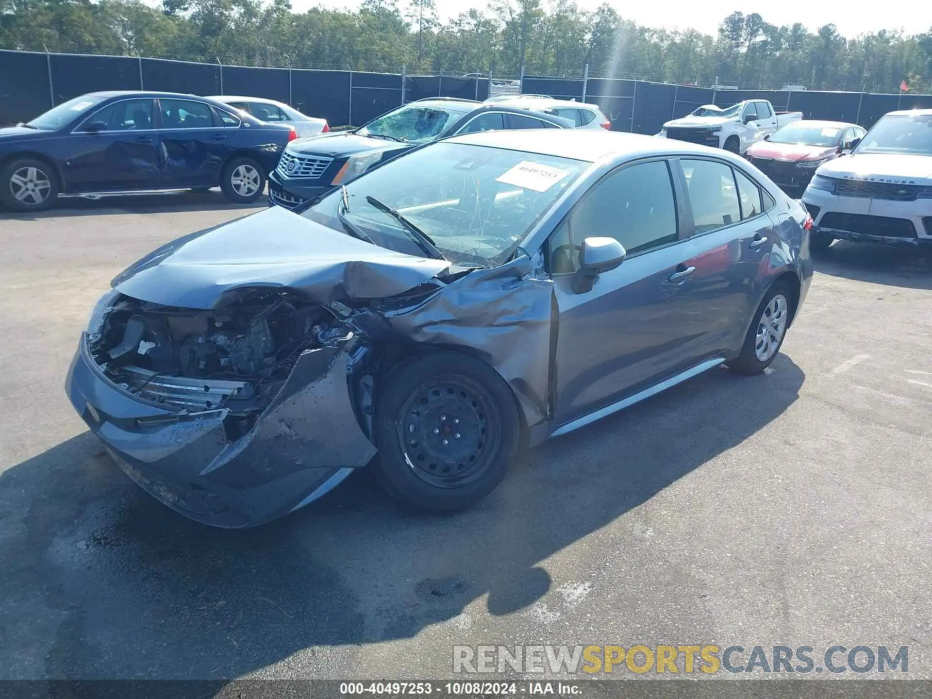 2 Photograph of a damaged car JTDEPMAE4MJ121455 TOYOTA COROLLA 2021