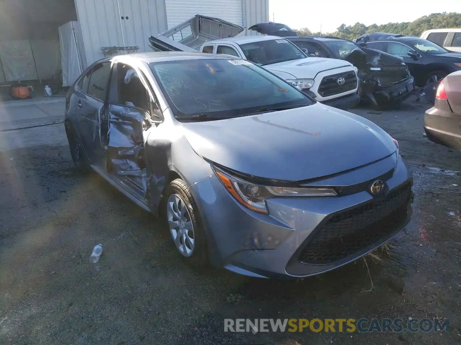 1 Photograph of a damaged car JTDEPMAE4MJ128020 TOYOTA COROLLA 2021