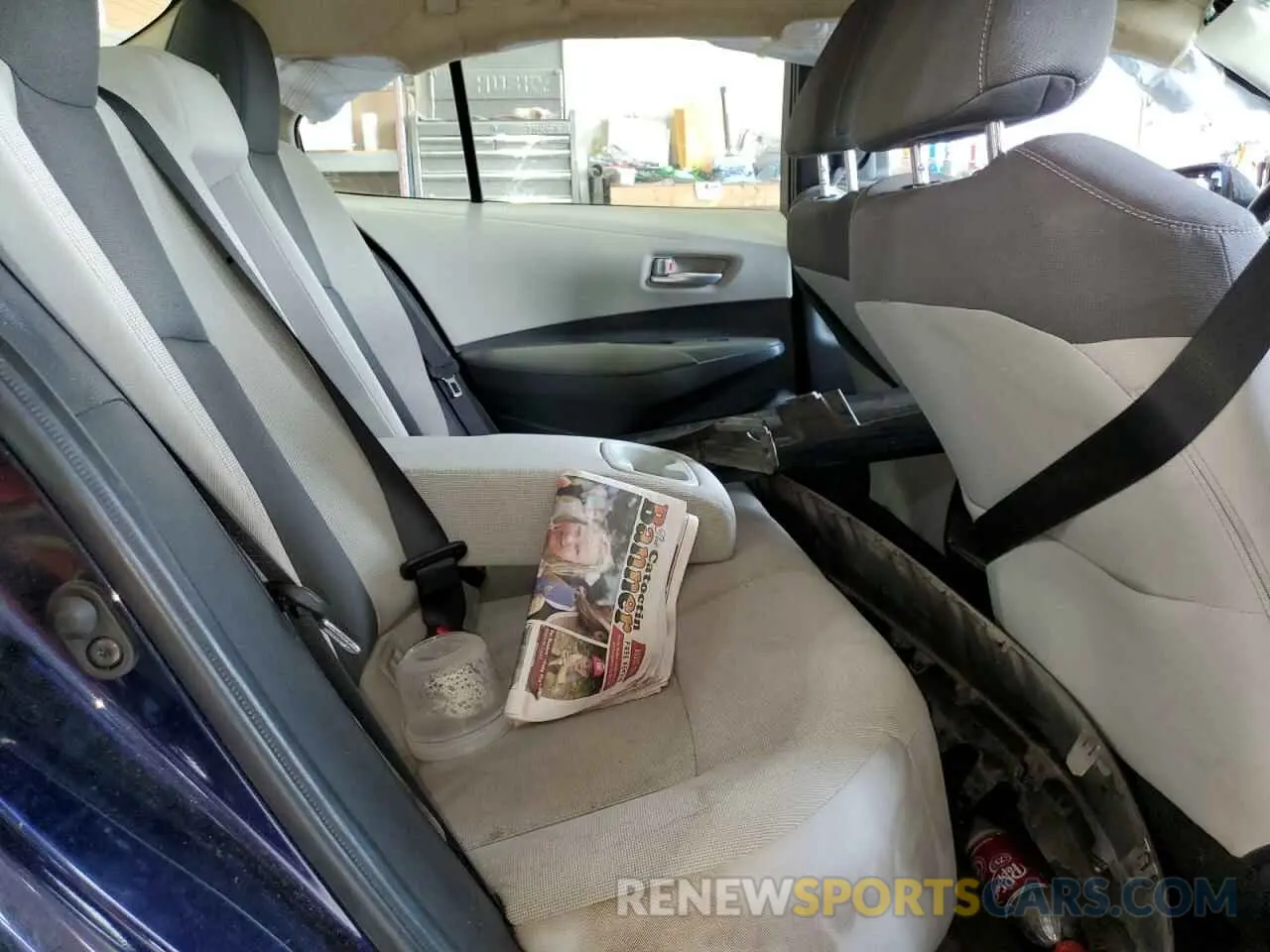 10 Photograph of a damaged car JTDEPMAE4MJ128910 TOYOTA COROLLA 2021
