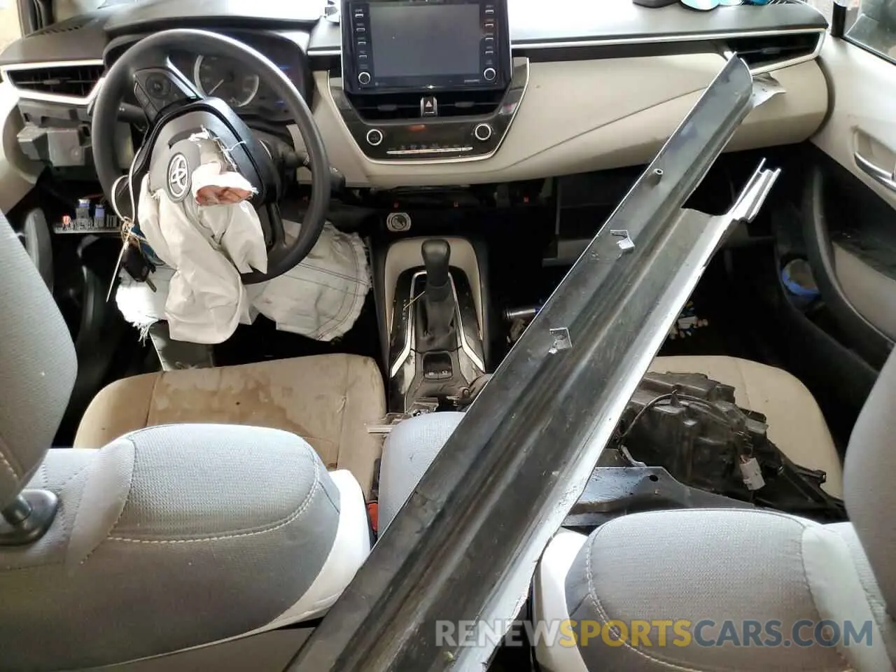 8 Photograph of a damaged car JTDEPMAE4MJ128910 TOYOTA COROLLA 2021