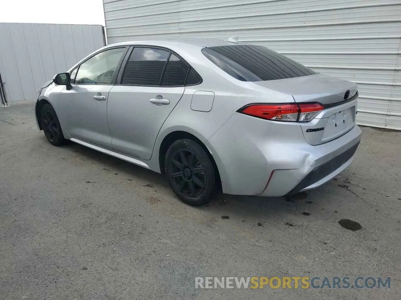 2 Photograph of a damaged car JTDEPMAE4MJ130429 TOYOTA COROLLA 2021