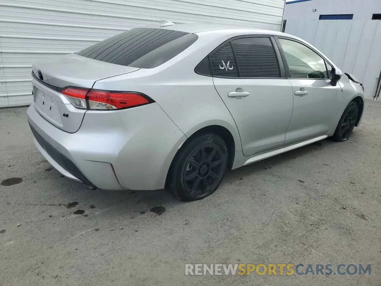 3 Photograph of a damaged car JTDEPMAE4MJ130429 TOYOTA COROLLA 2021