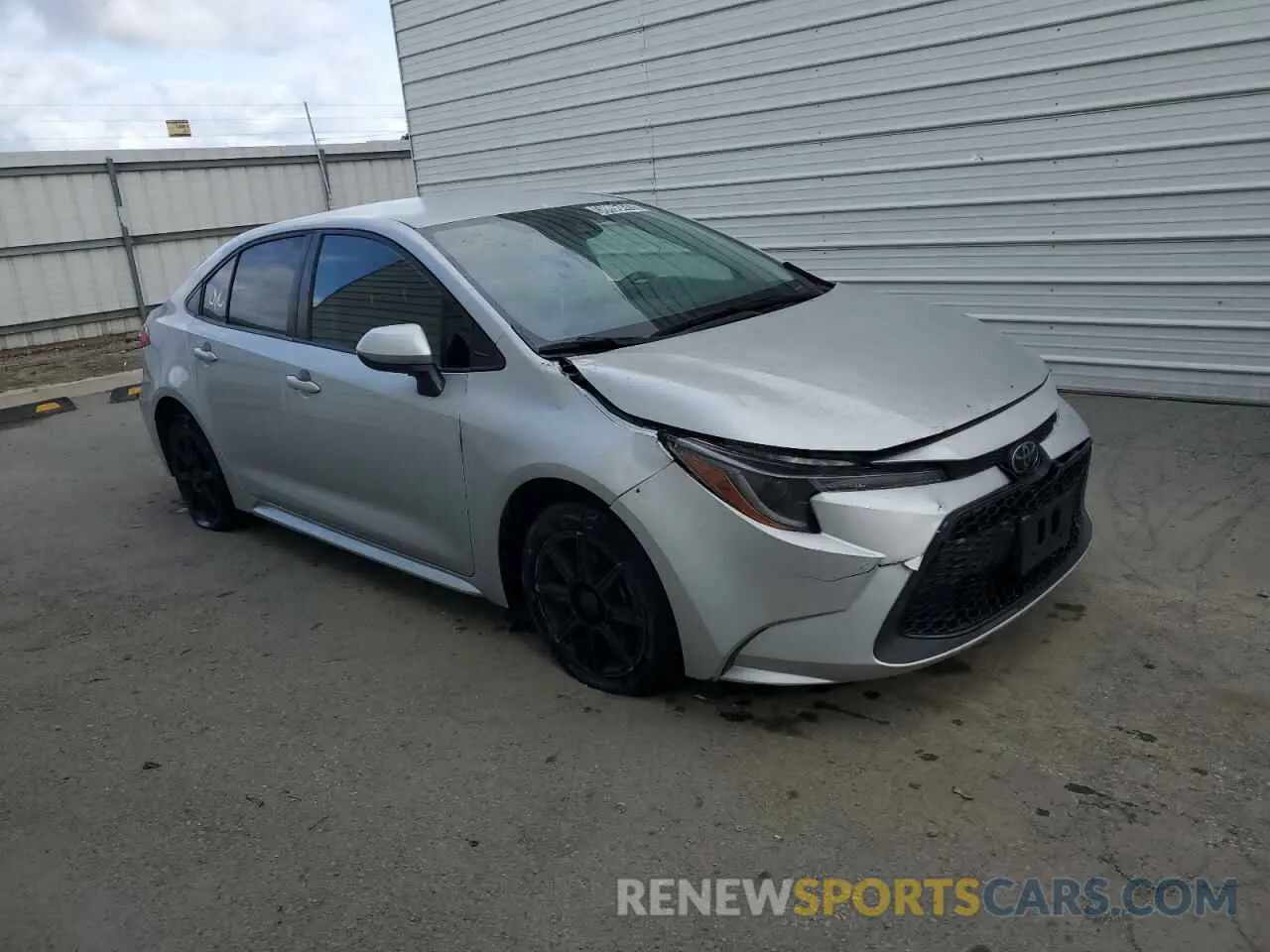 4 Photograph of a damaged car JTDEPMAE4MJ130429 TOYOTA COROLLA 2021
