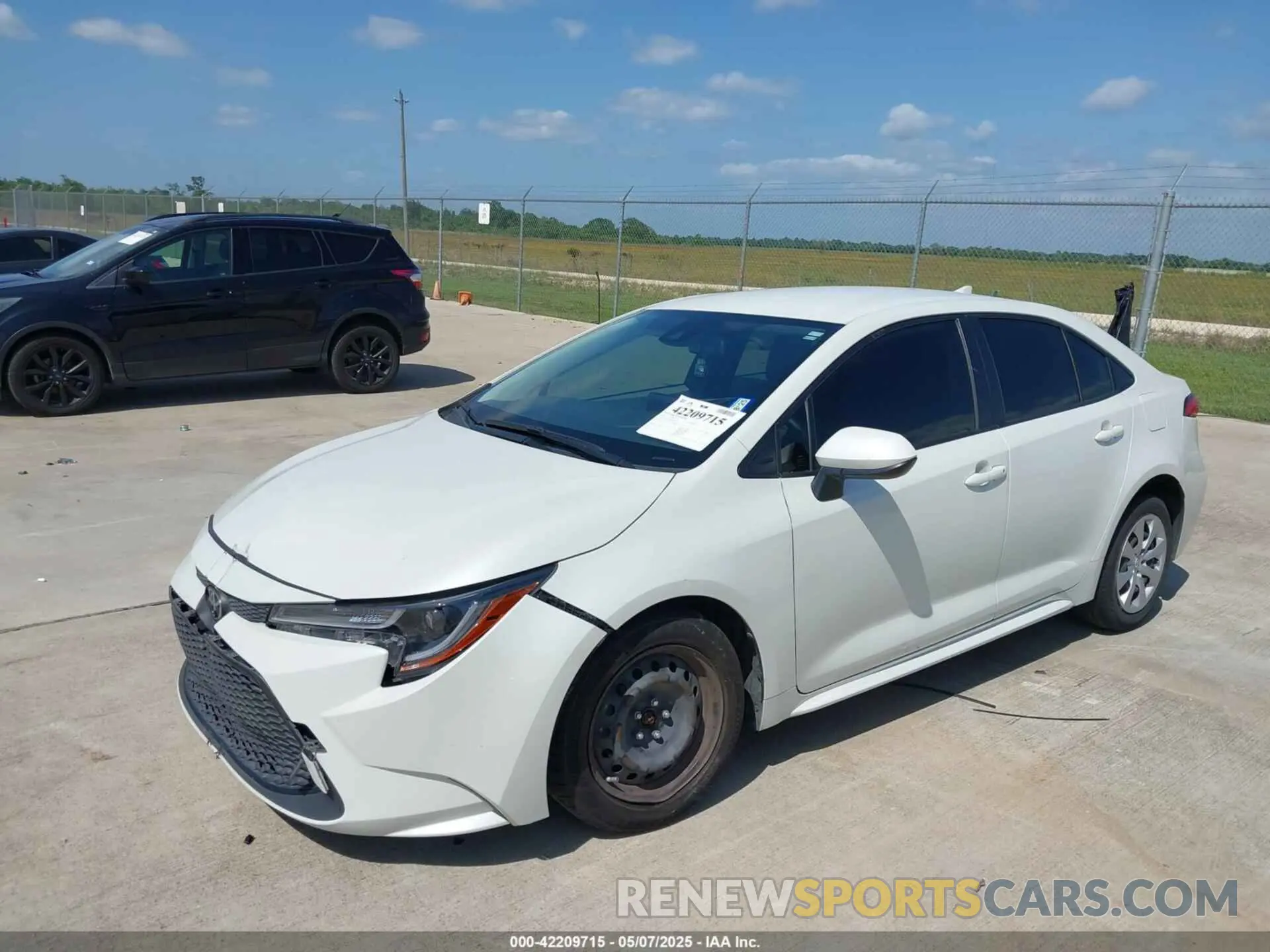 2 Photograph of a damaged car JTDEPMAE4MJ130737 TOYOTA COROLLA 2021