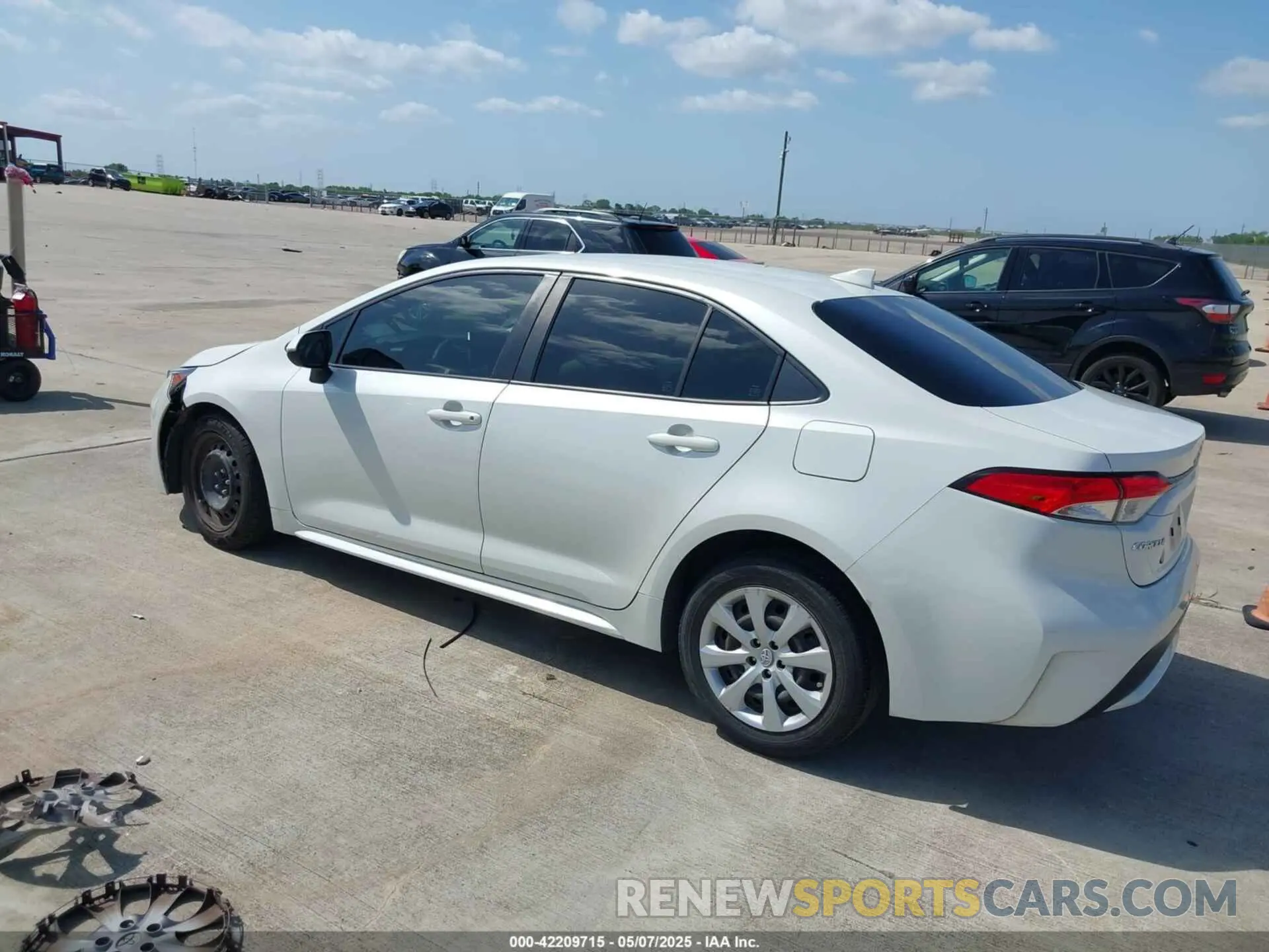 3 Photograph of a damaged car JTDEPMAE4MJ130737 TOYOTA COROLLA 2021