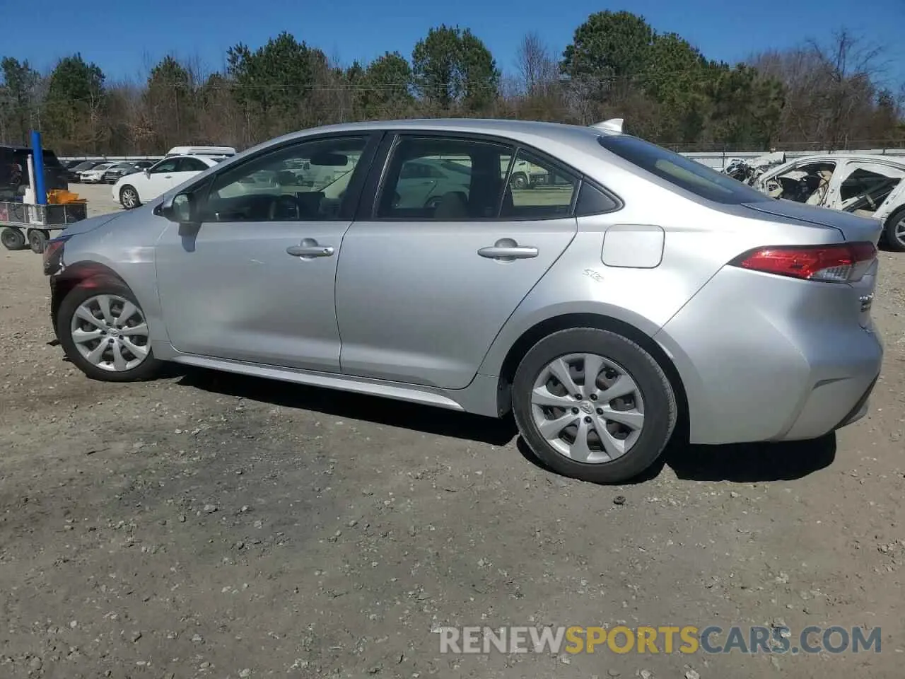 2 Photograph of a damaged car JTDEPMAE4MJ131032 TOYOTA COROLLA 2021