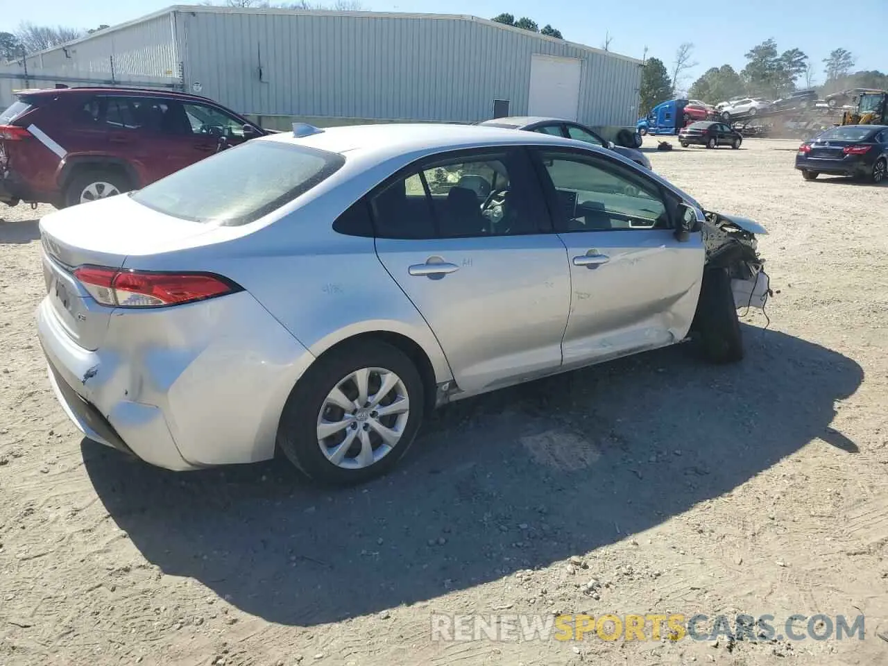 3 Photograph of a damaged car JTDEPMAE4MJ131032 TOYOTA COROLLA 2021