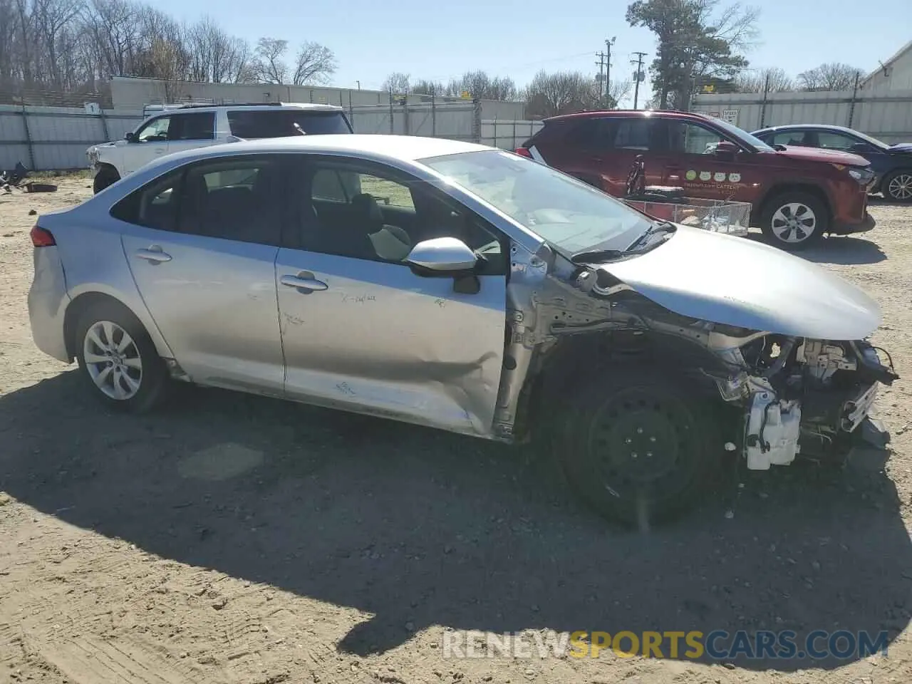4 Photograph of a damaged car JTDEPMAE4MJ131032 TOYOTA COROLLA 2021