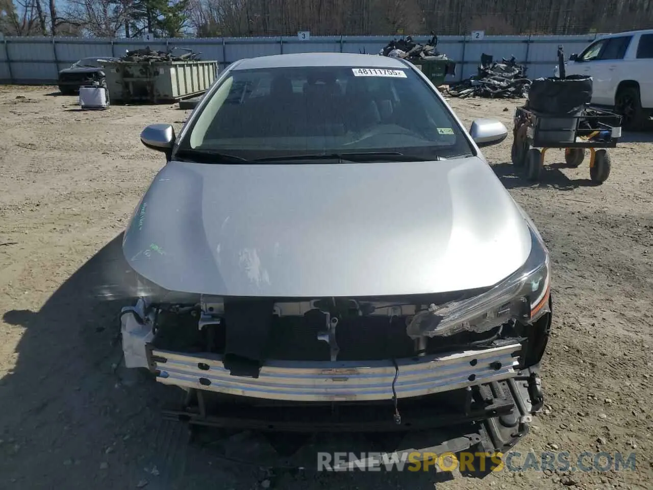 5 Photograph of a damaged car JTDEPMAE4MJ131032 TOYOTA COROLLA 2021
