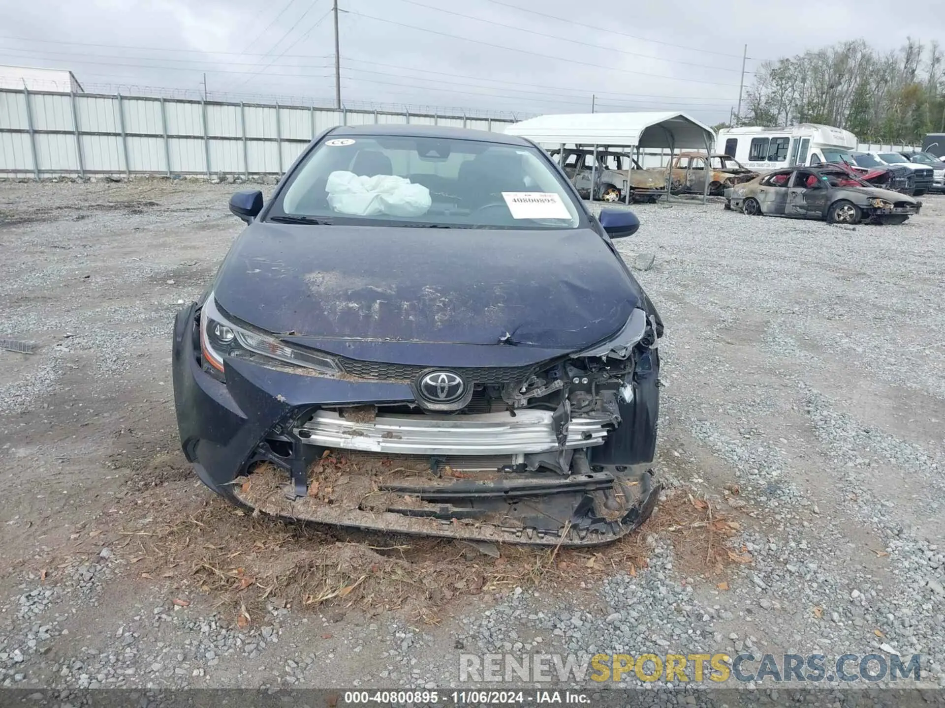 11 Photograph of a damaged car JTDEPMAE4MJ137896 TOYOTA COROLLA 2021