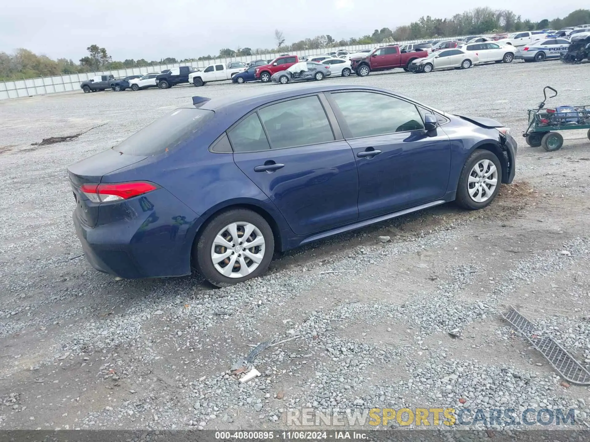 4 Photograph of a damaged car JTDEPMAE4MJ137896 TOYOTA COROLLA 2021