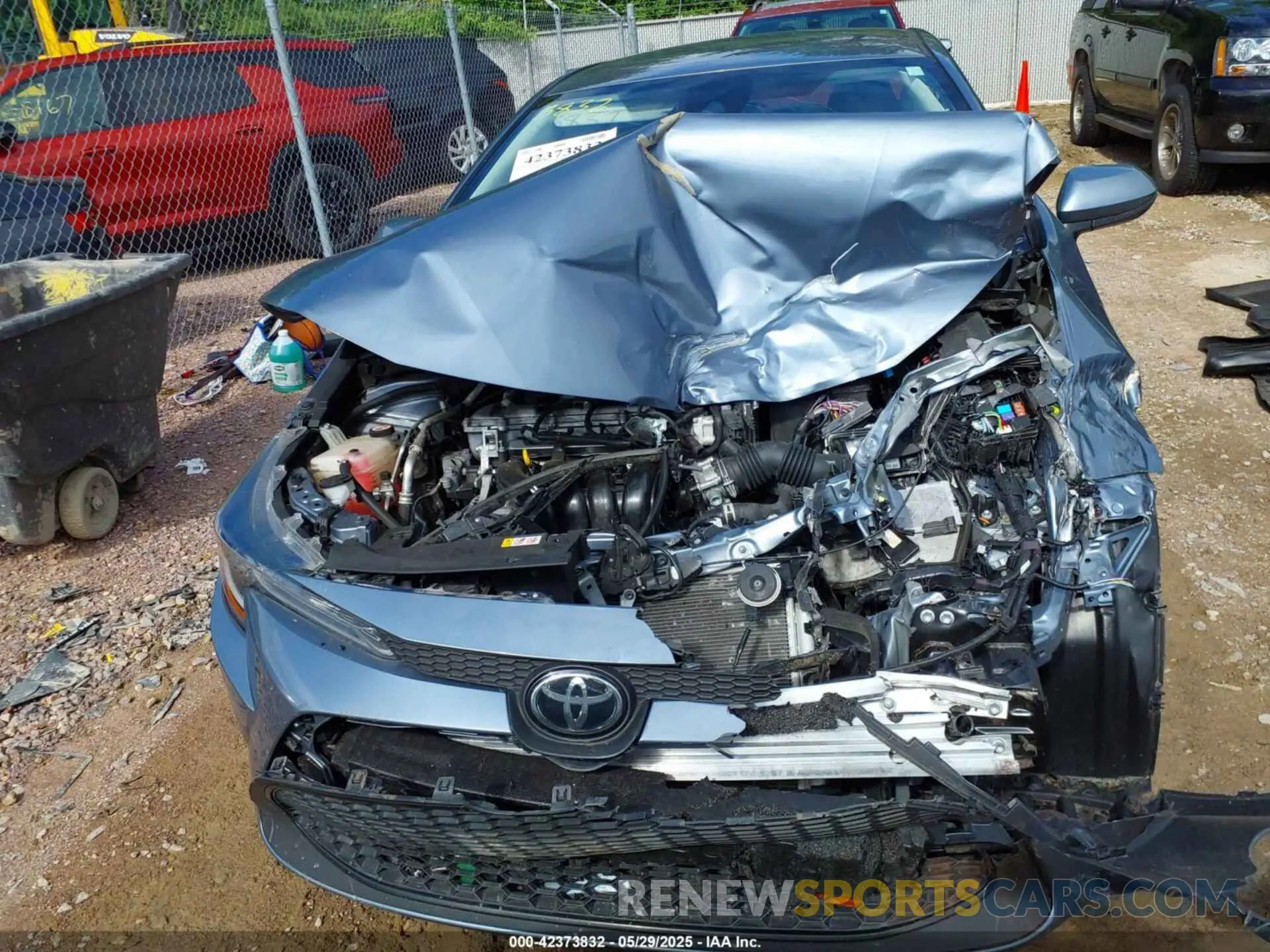 11 Photograph of a damaged car JTDEPMAE4MJ140703 TOYOTA COROLLA 2021