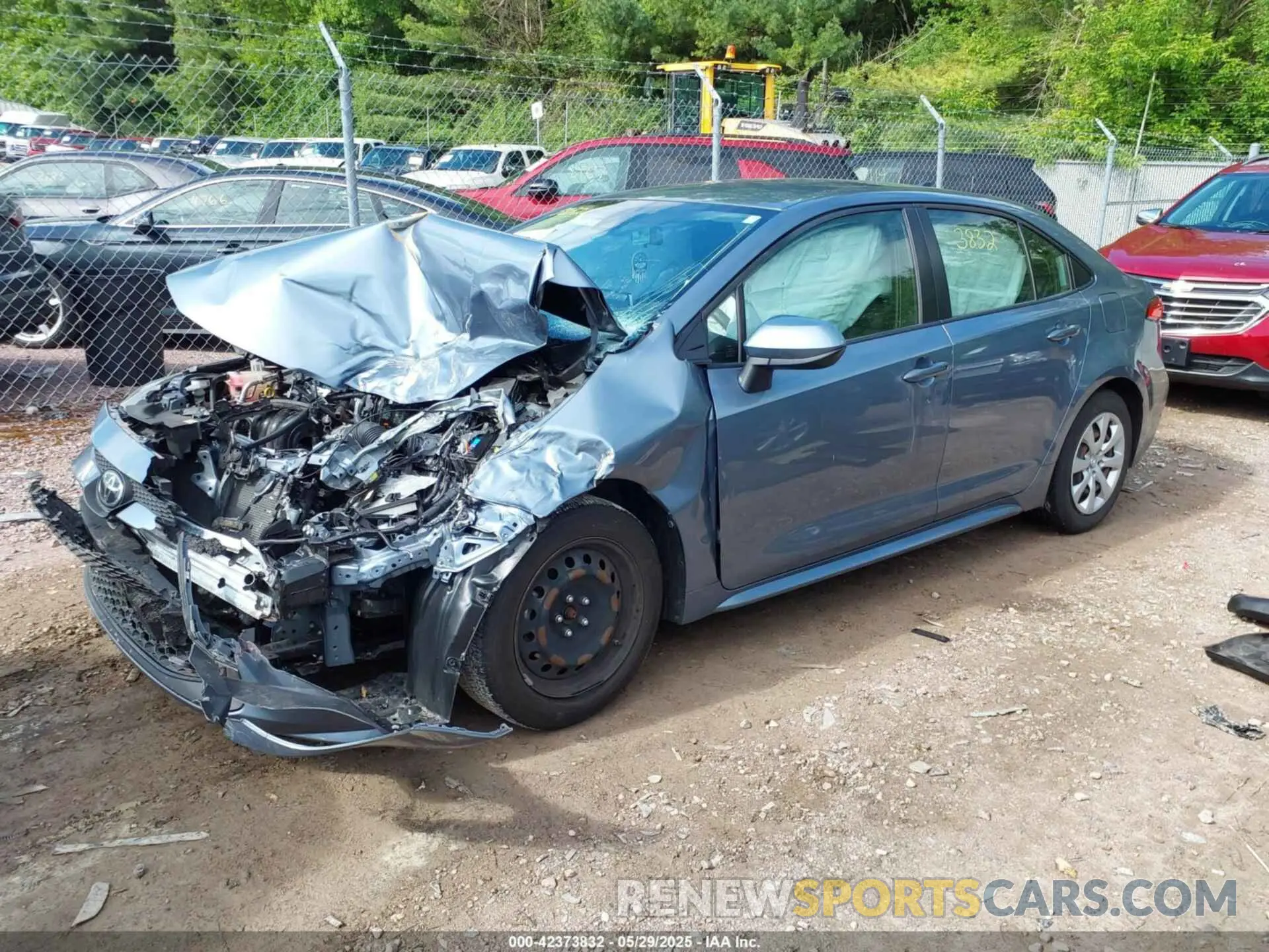 2 Photograph of a damaged car JTDEPMAE4MJ140703 TOYOTA COROLLA 2021