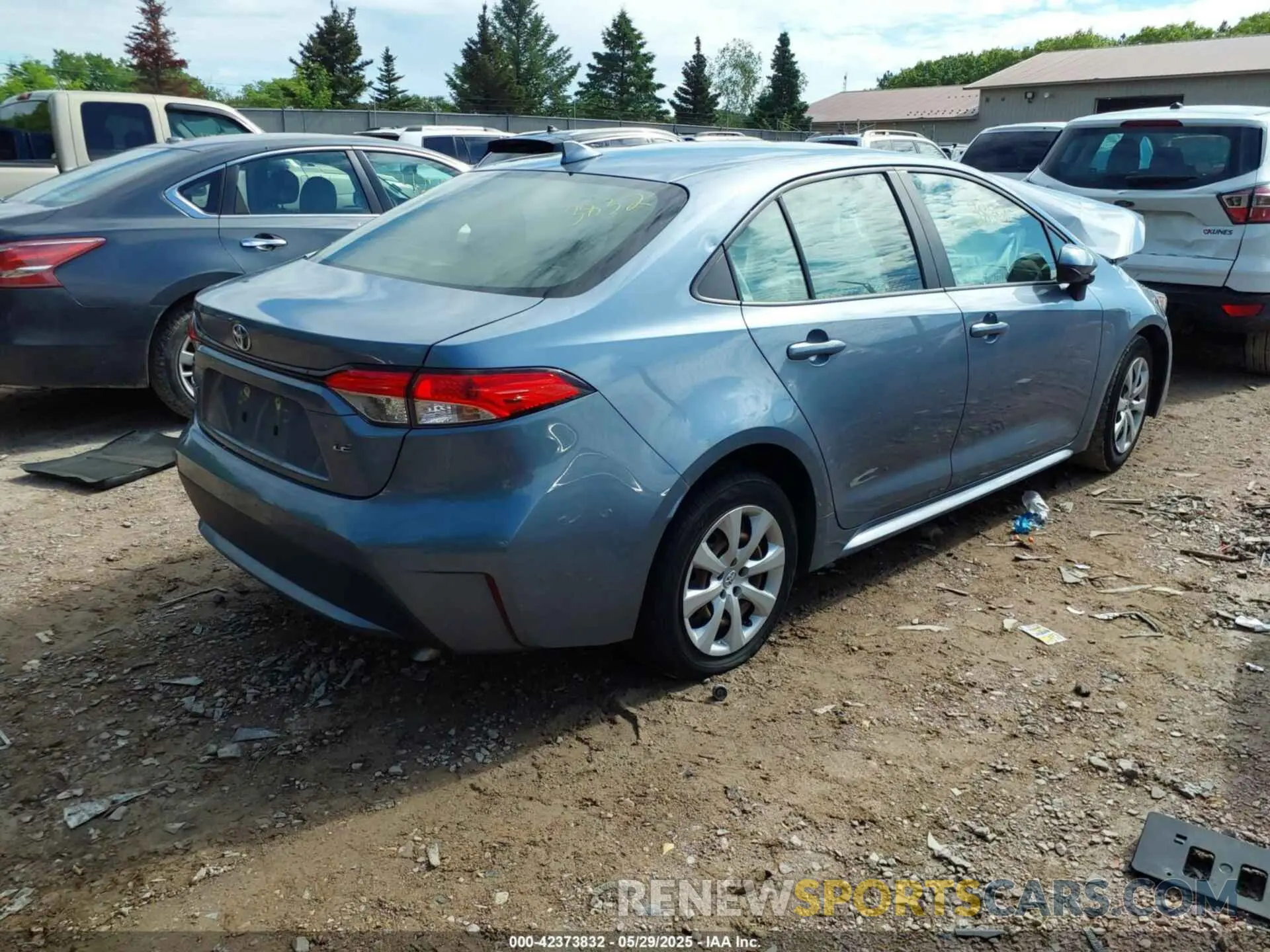 4 Photograph of a damaged car JTDEPMAE4MJ140703 TOYOTA COROLLA 2021
