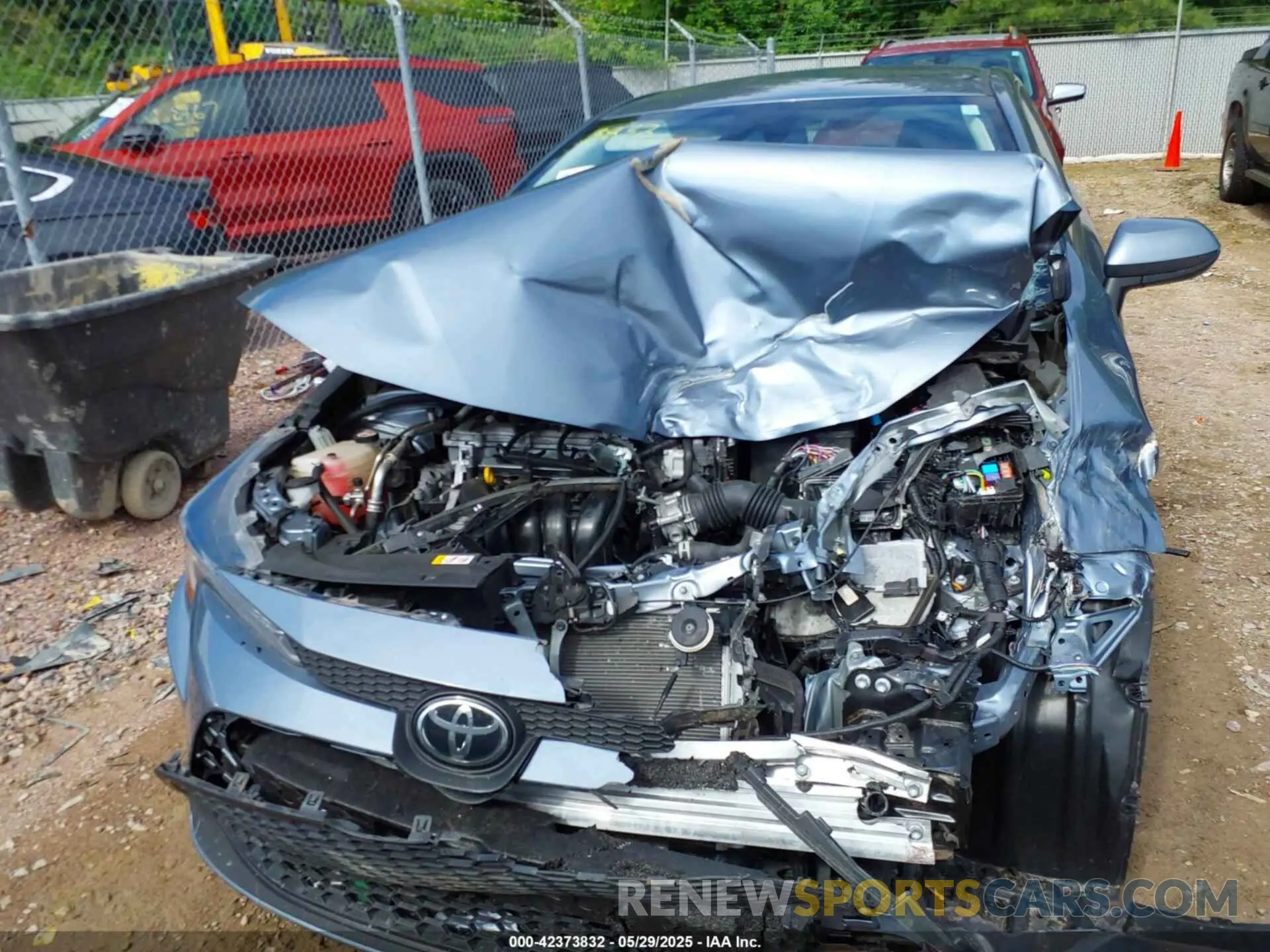 6 Photograph of a damaged car JTDEPMAE4MJ140703 TOYOTA COROLLA 2021