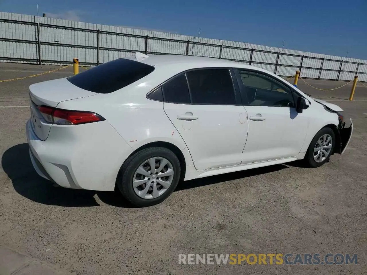 3 Photograph of a damaged car JTDEPMAE4MJ140930 TOYOTA COROLLA 2021