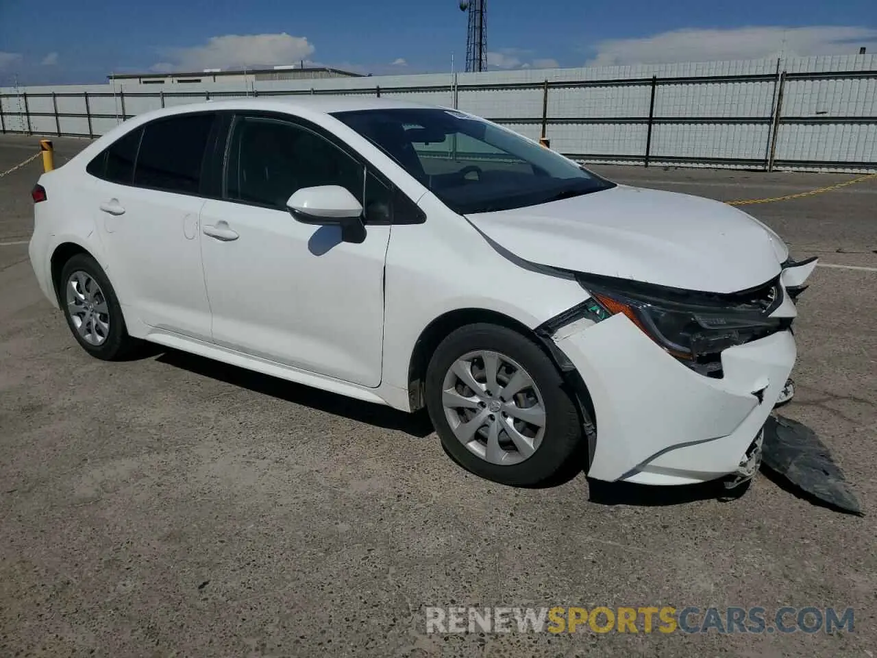 4 Photograph of a damaged car JTDEPMAE4MJ140930 TOYOTA COROLLA 2021