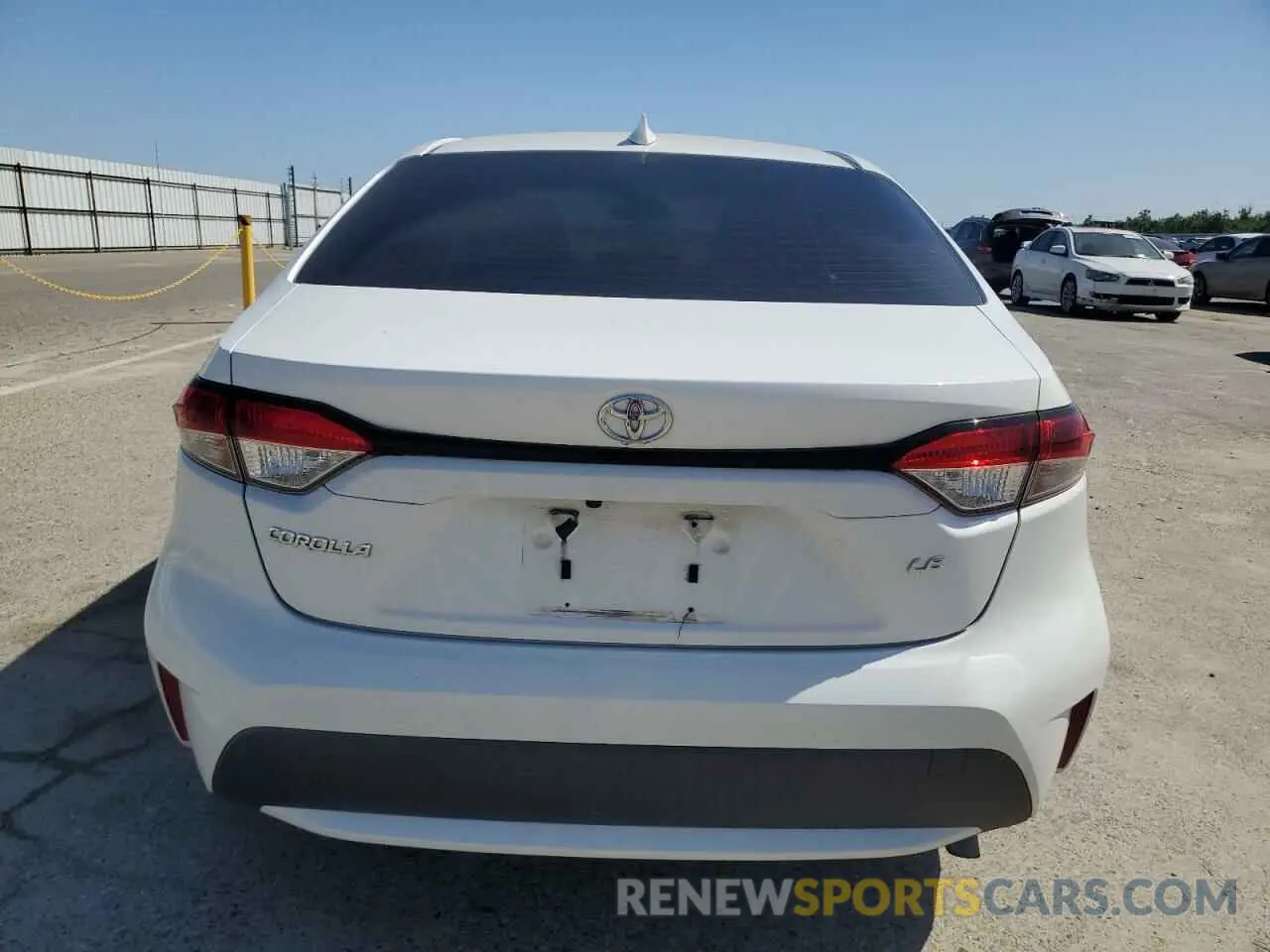 6 Photograph of a damaged car JTDEPMAE4MJ140930 TOYOTA COROLLA 2021
