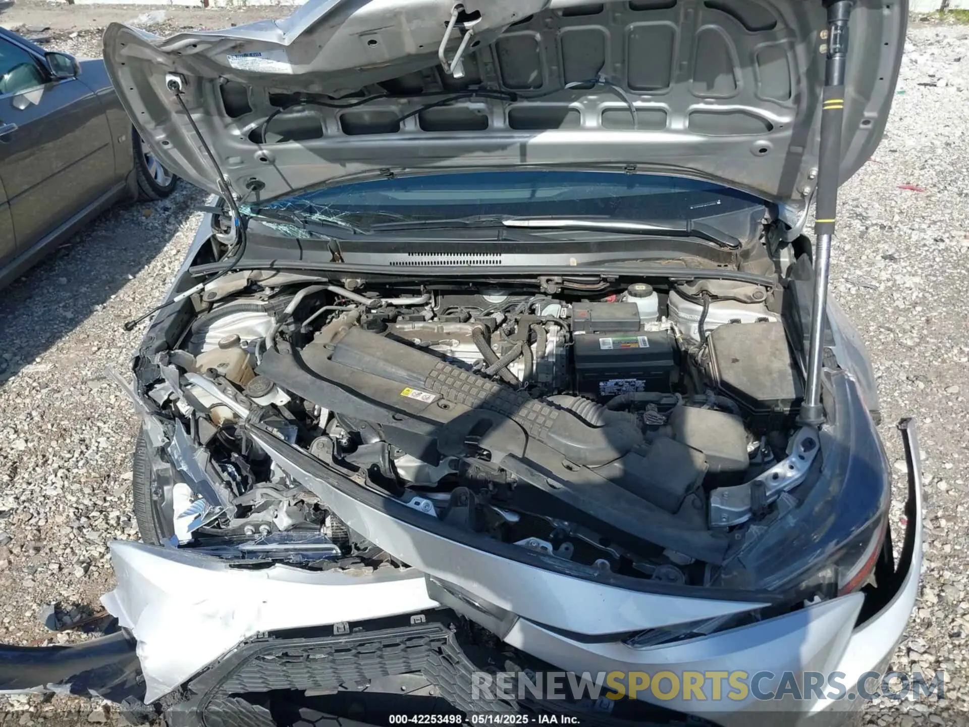 10 Photograph of a damaged car JTDEPMAE4MJ142001 TOYOTA COROLLA 2021