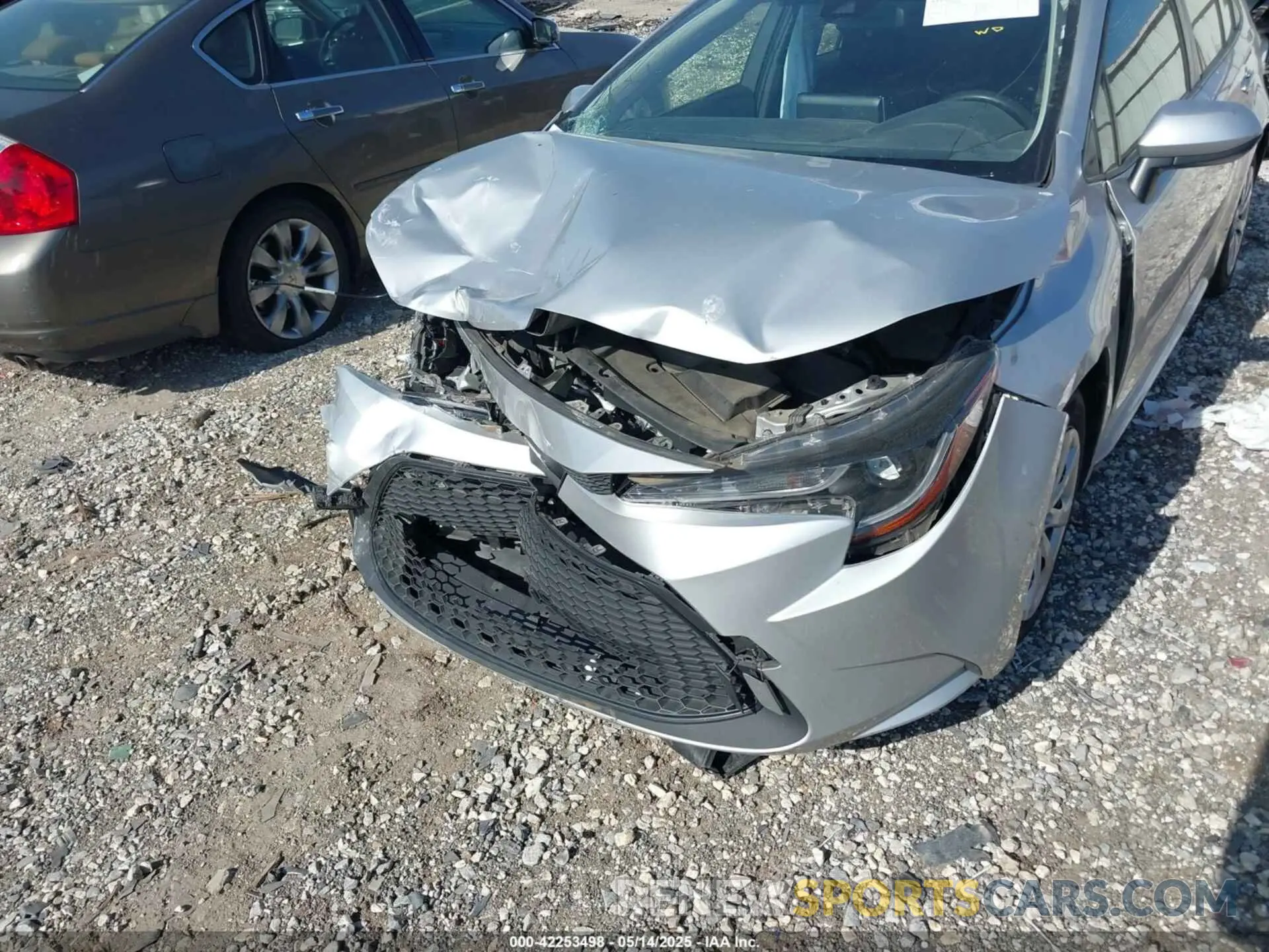 6 Photograph of a damaged car JTDEPMAE4MJ142001 TOYOTA COROLLA 2021