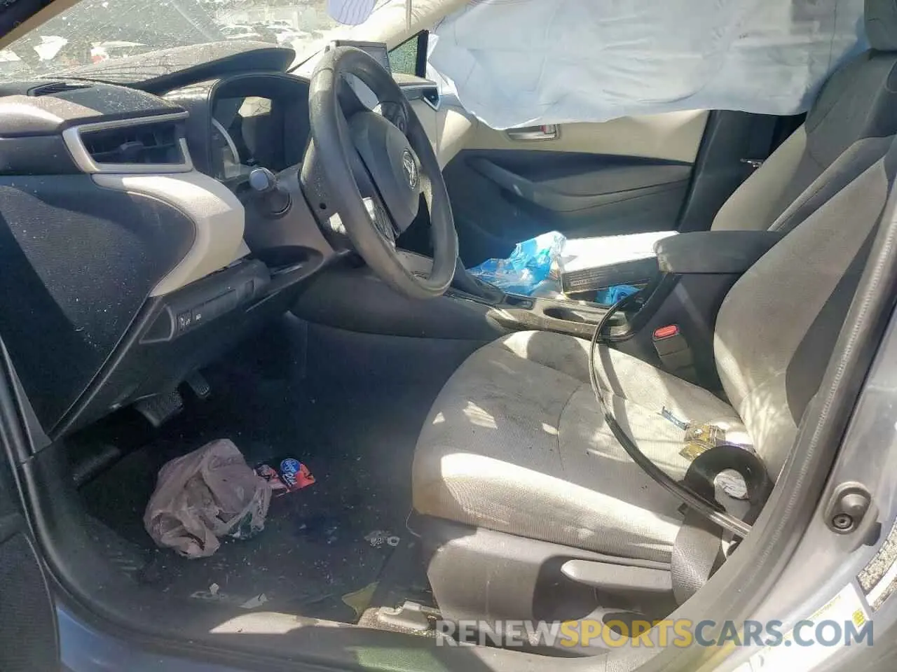7 Photograph of a damaged car JTDEPMAE4MJ146940 TOYOTA COROLLA 2021