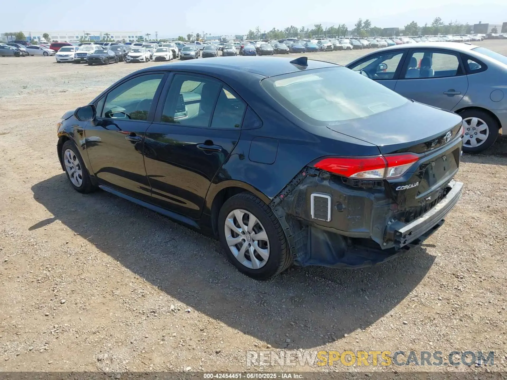 3 Photograph of a damaged car JTDEPMAE4MJ148767 TOYOTA COROLLA 2021