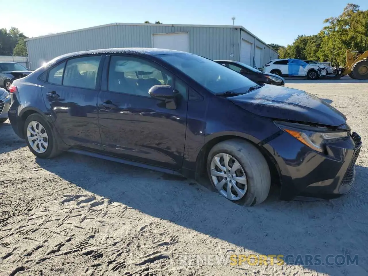 4 Photograph of a damaged car JTDEPMAE4MJ150809 TOYOTA COROLLA 2021