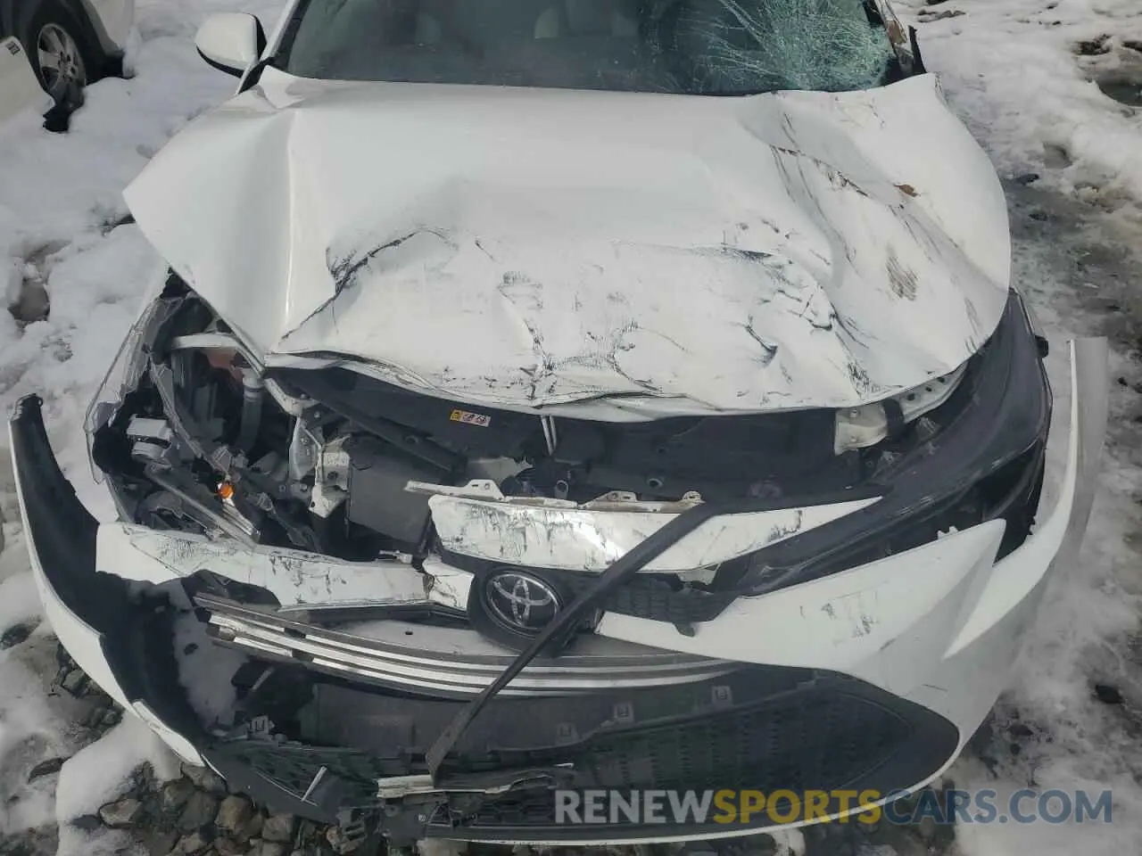 13 Photograph of a damaged car JTDEPMAE4MJ152480 TOYOTA COROLLA 2021