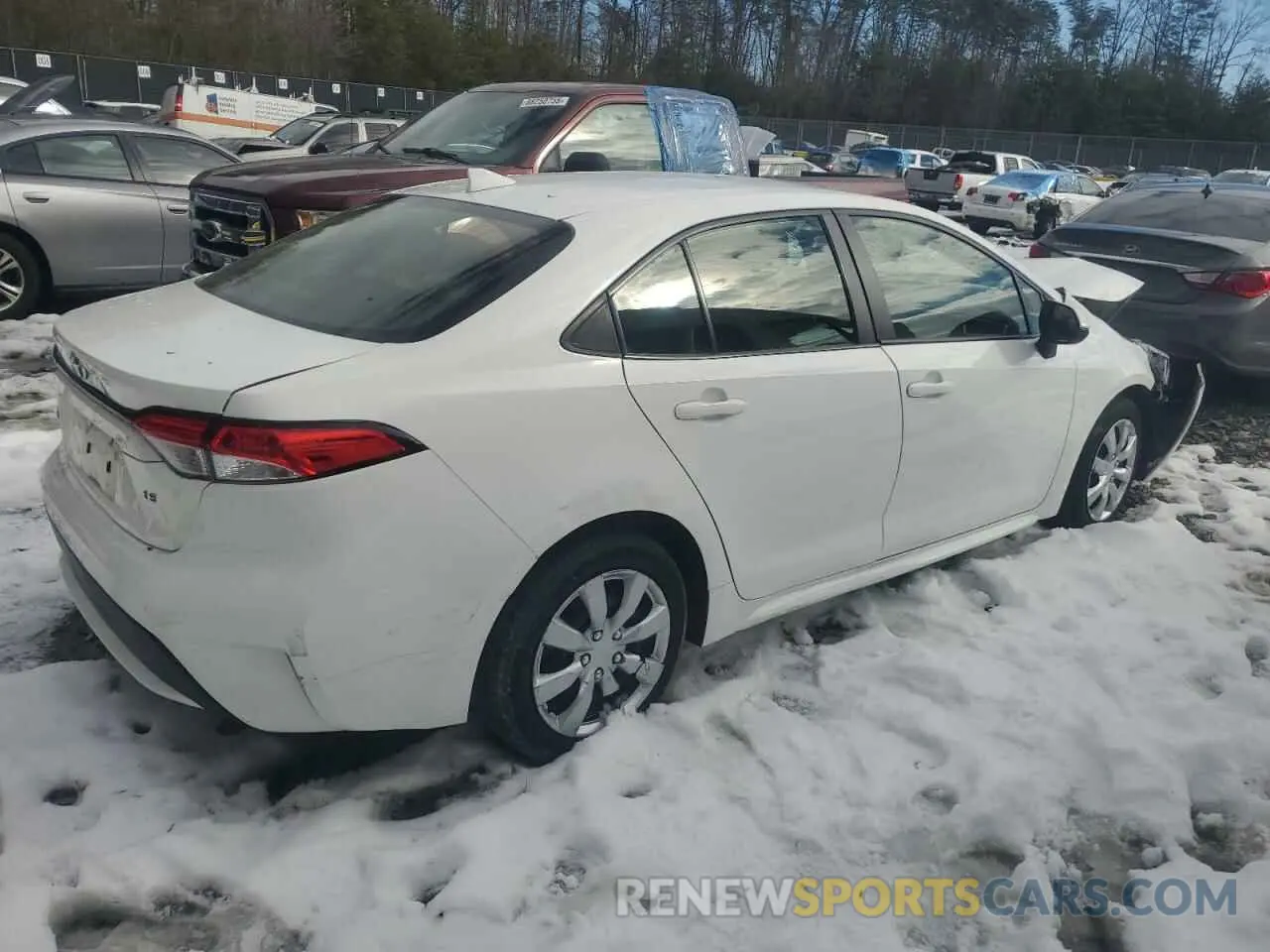 3 Photograph of a damaged car JTDEPMAE4MJ152480 TOYOTA COROLLA 2021