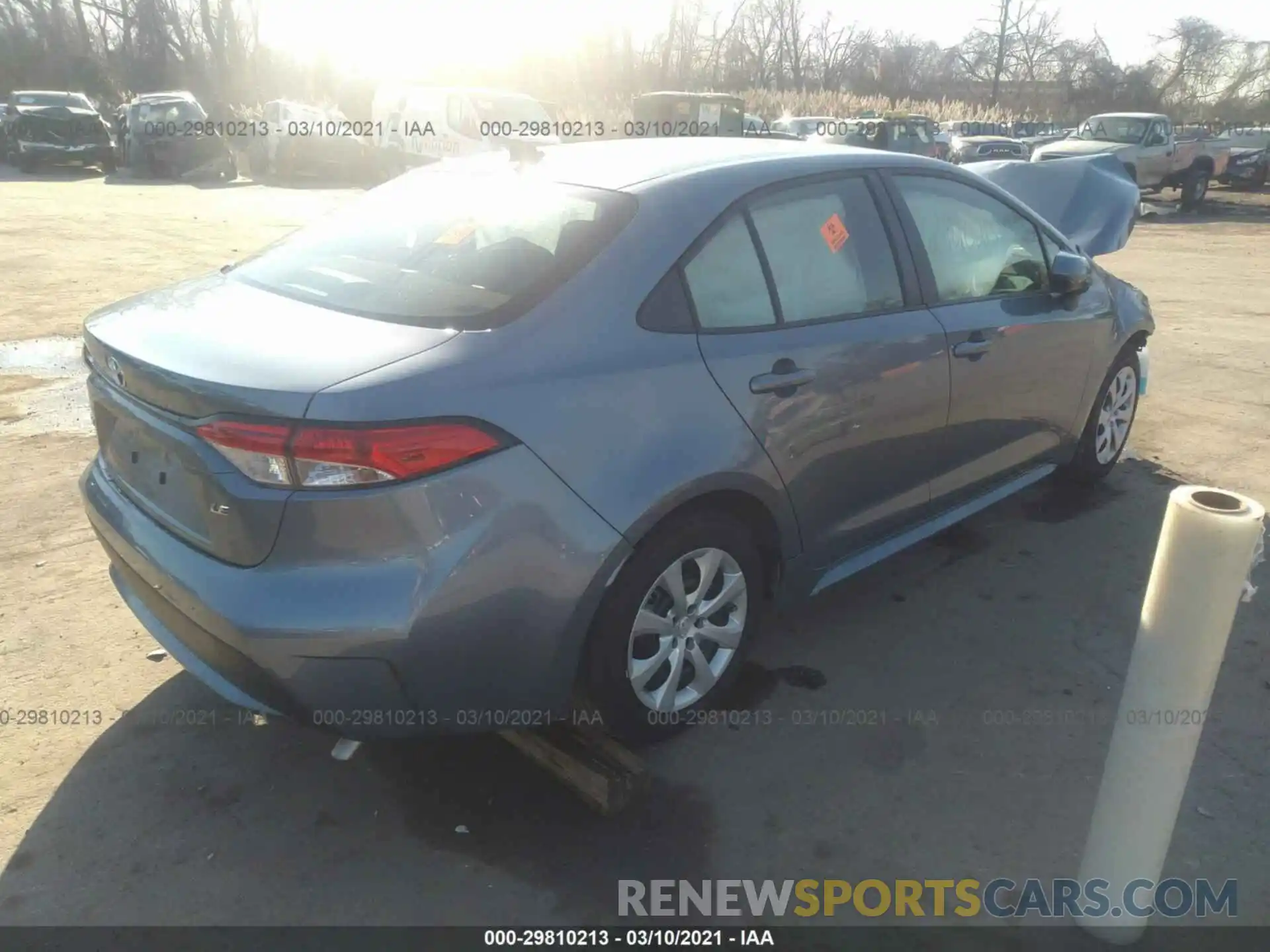 4 Photograph of a damaged car JTDEPMAE4MJ154097 TOYOTA COROLLA 2021