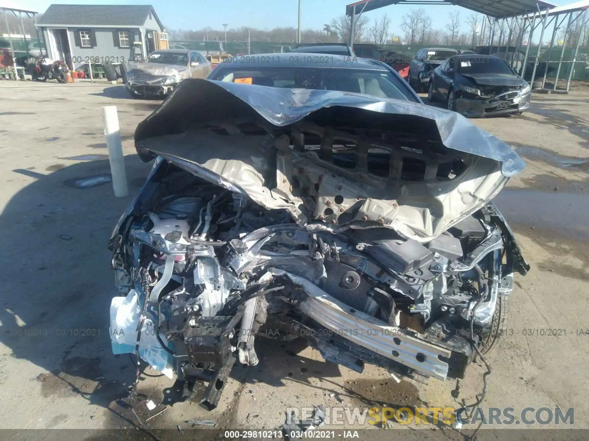 6 Photograph of a damaged car JTDEPMAE4MJ154097 TOYOTA COROLLA 2021