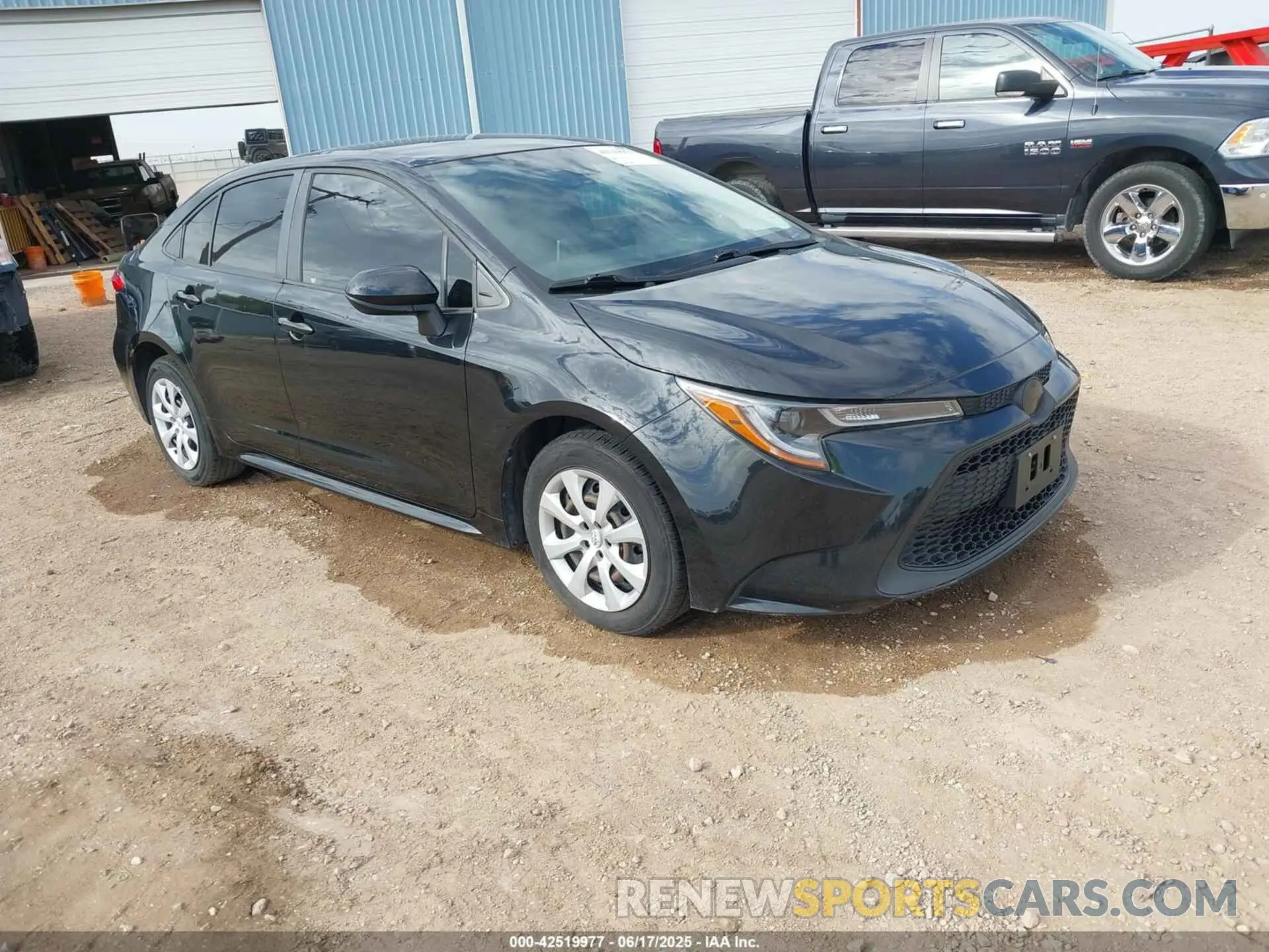 1 Photograph of a damaged car JTDEPMAE4MJ154312 TOYOTA COROLLA 2021
