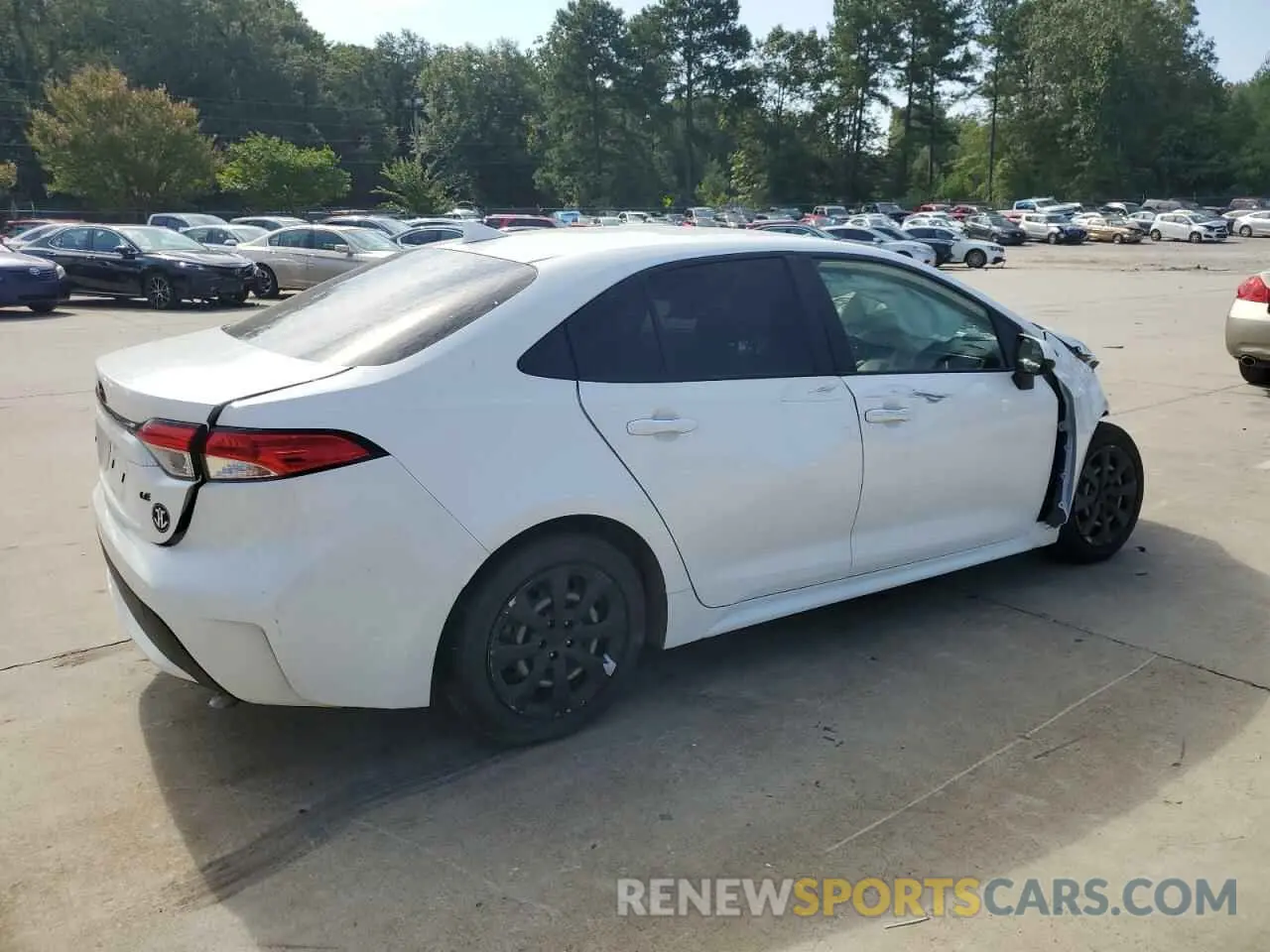 3 Photograph of a damaged car JTDEPMAE4MJ155377 TOYOTA COROLLA 2021