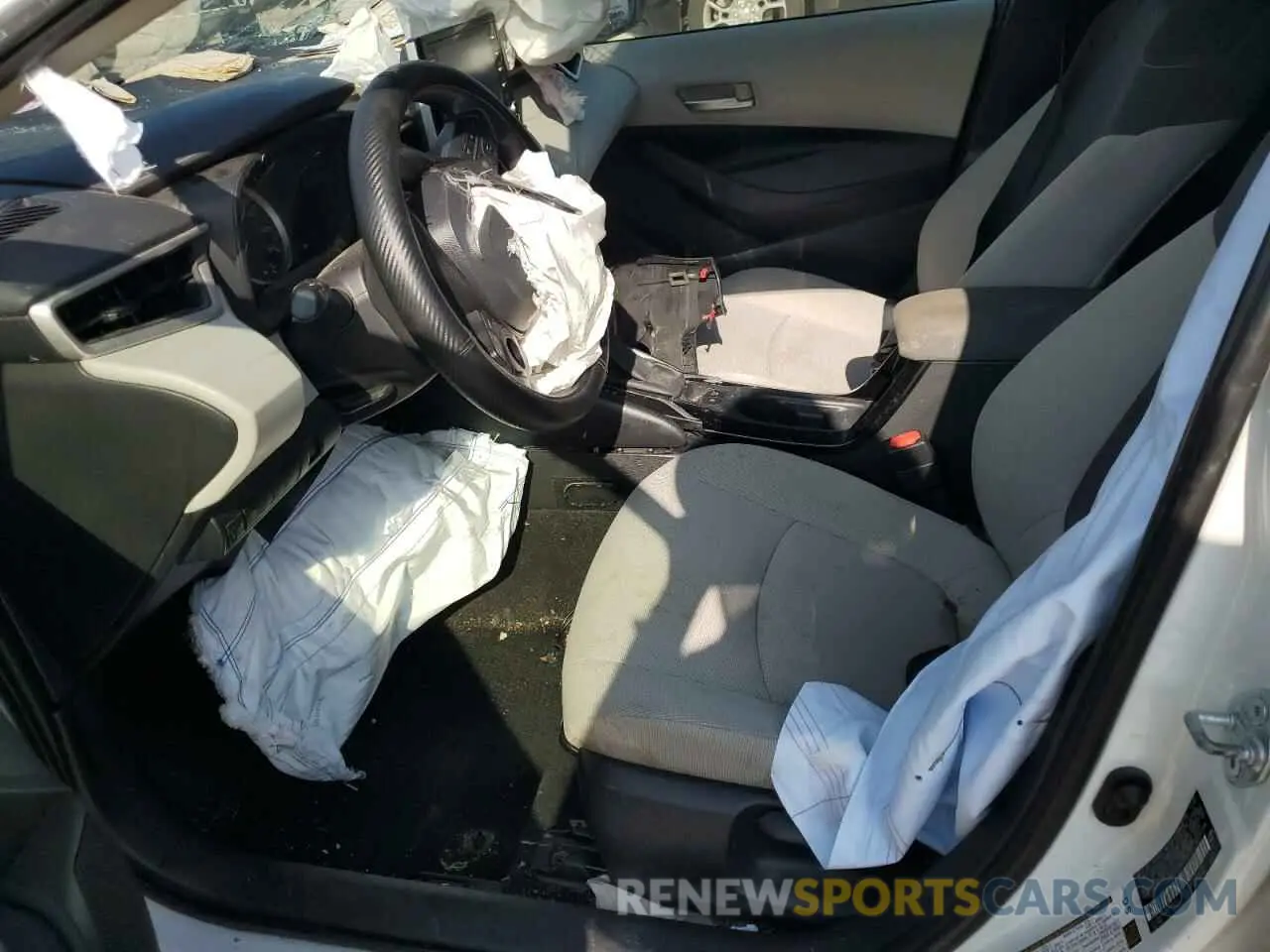 7 Photograph of a damaged car JTDEPMAE4MJ155377 TOYOTA COROLLA 2021
